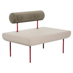 Petite Friture Large Hoff Armchair in Grey-Beige by Morten & Jonas, 2015