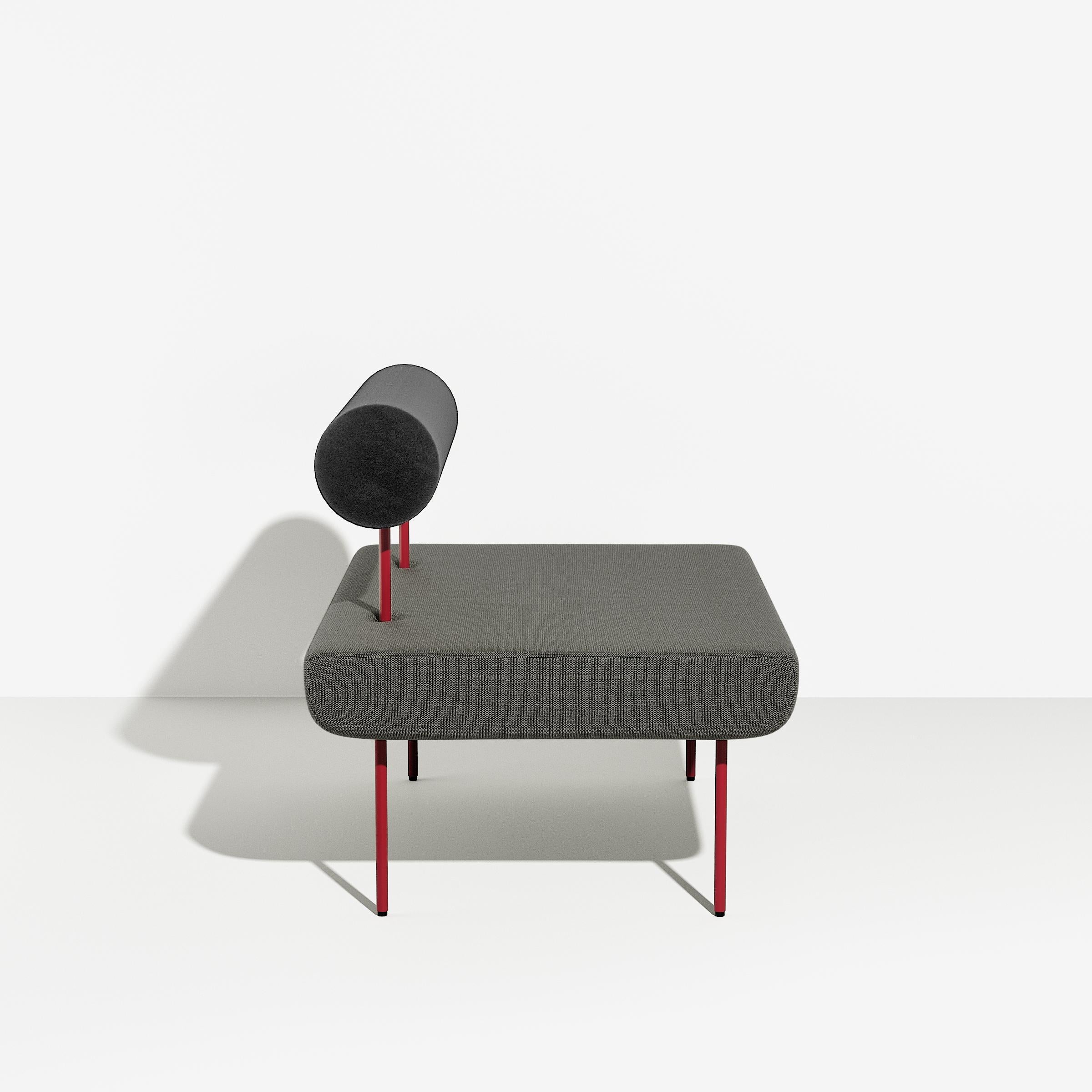 Petite Friture Grand fauteuil Hoff gris-noir de Morten & Jonas, 2015 Neuf - En vente à Brooklyn, NY