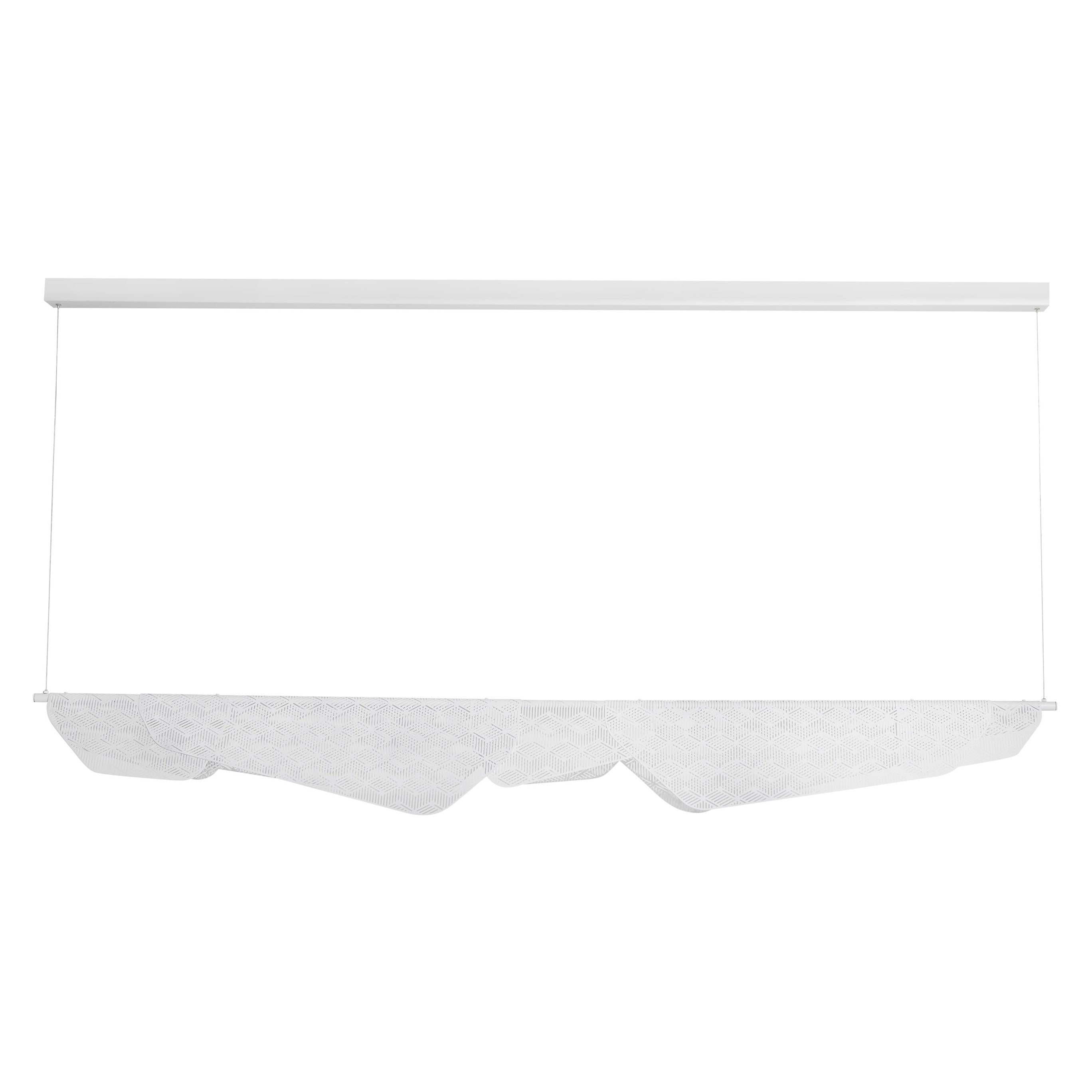 Petite Friture Grande Mediterranea, lampada a sospensione in ottone bianco, 2016