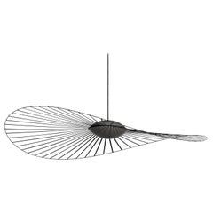 Petite Friture Lampada a sospensione Vertigo Nova grande in nero di Constance Guisset