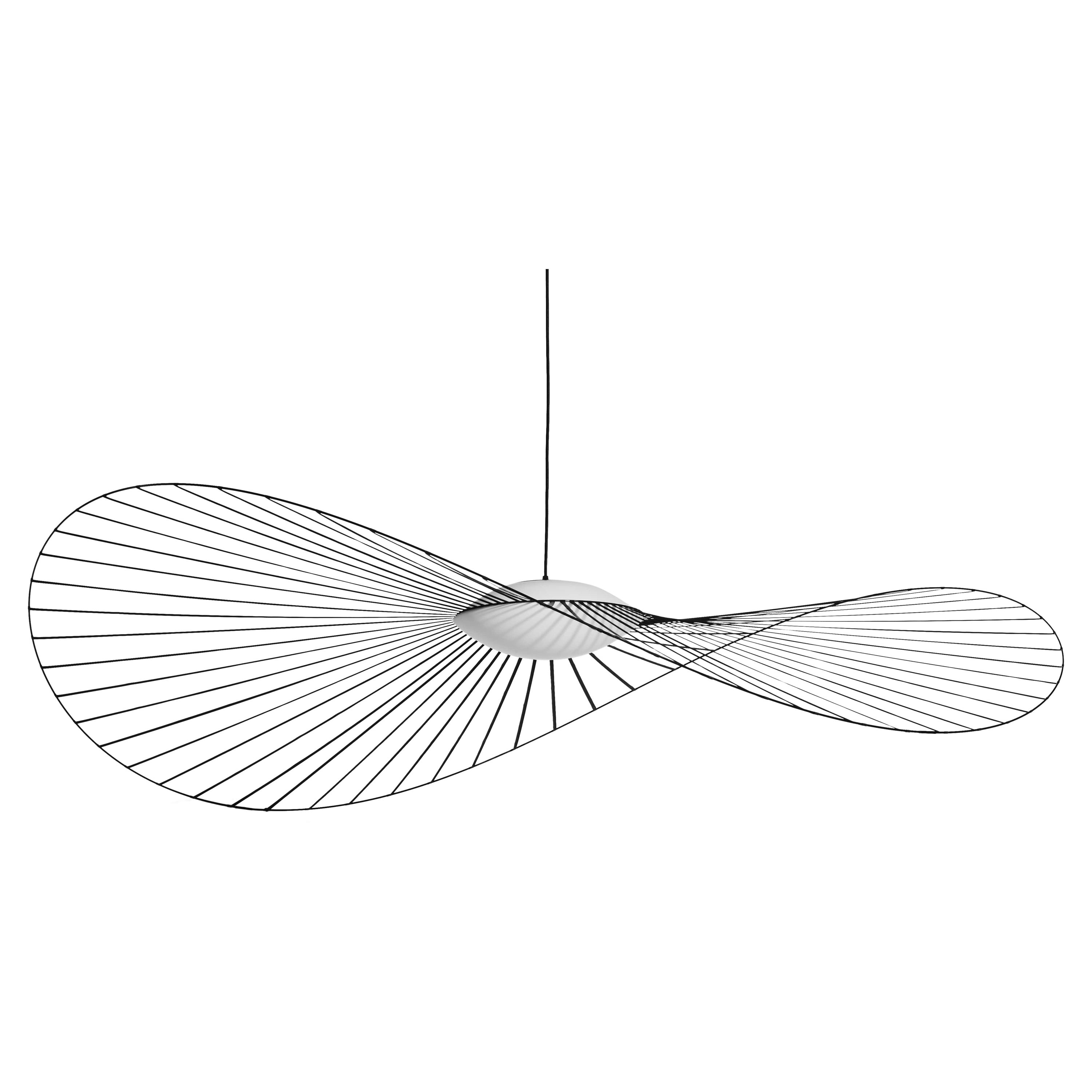 Petite Friture Lampada a sospensione Vertigo Nova grande in nero/bianco, 2020
