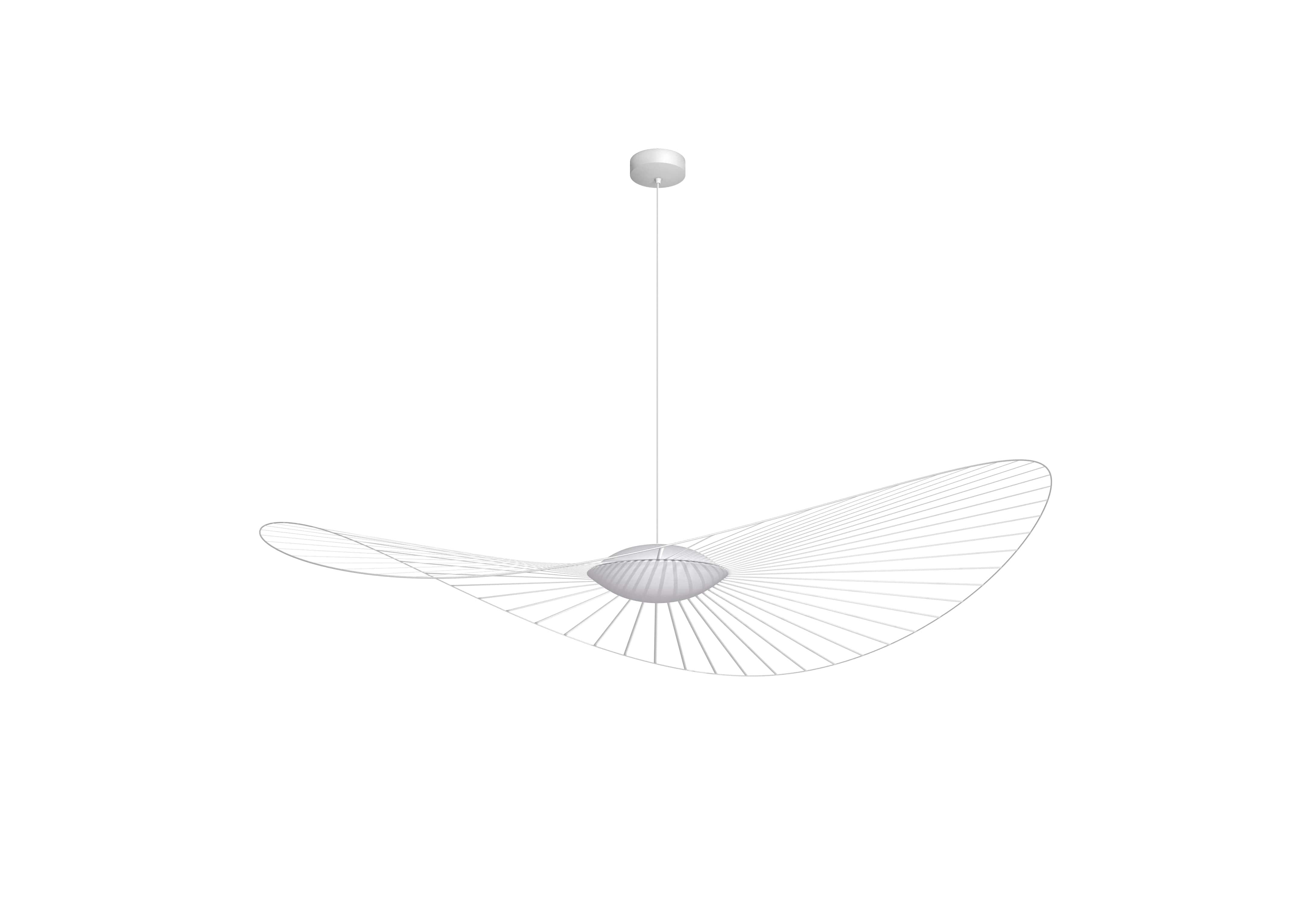 Petite Friture Large Vertigo Nova Pendant Light in White by Constance Guisset In New Condition For Sale In Brooklyn, NY