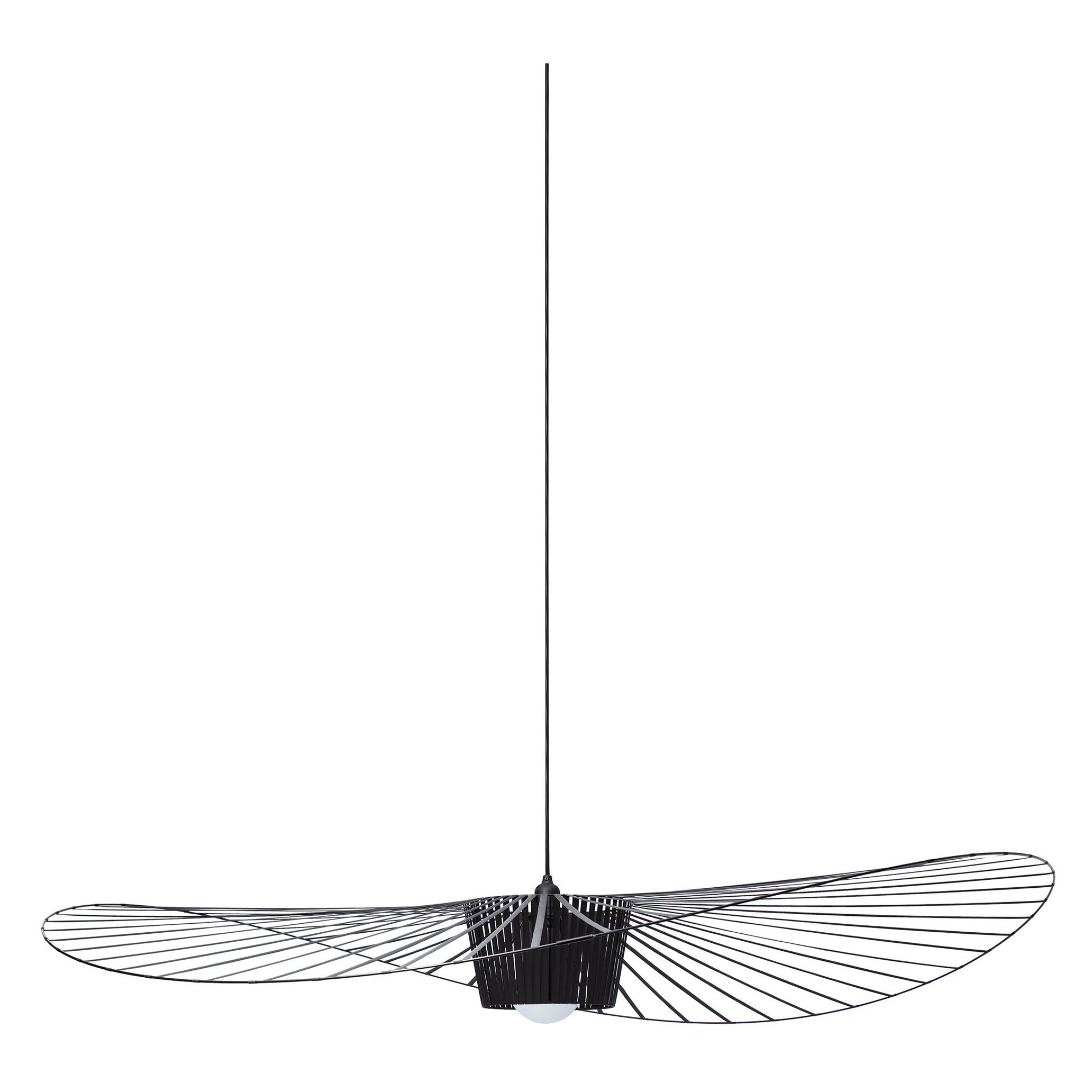Petite Friture Große Pendelleuchte Vertigo in Schwarz von Constance Guisset, 2010