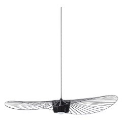 Petite Friture - Lampada a sospensione Vertigo grande in nero di Constance Guisset, 2010