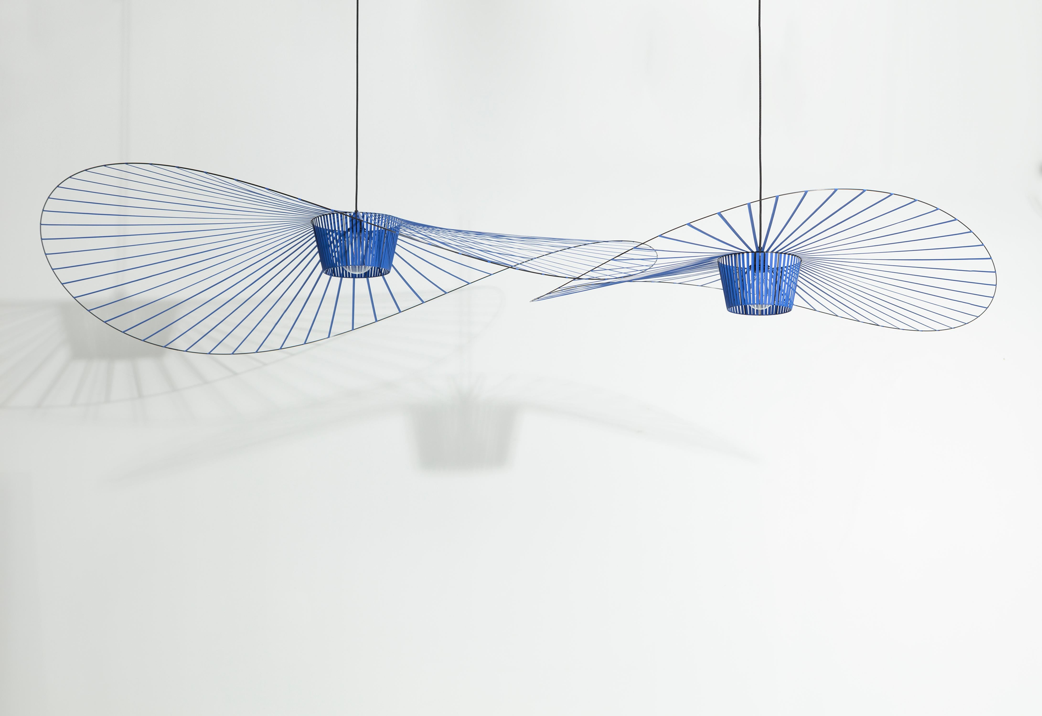Petite Friture Large Vertigo Pendant Light in Cobalt by Constance Guisset, 2010 For Sale 2