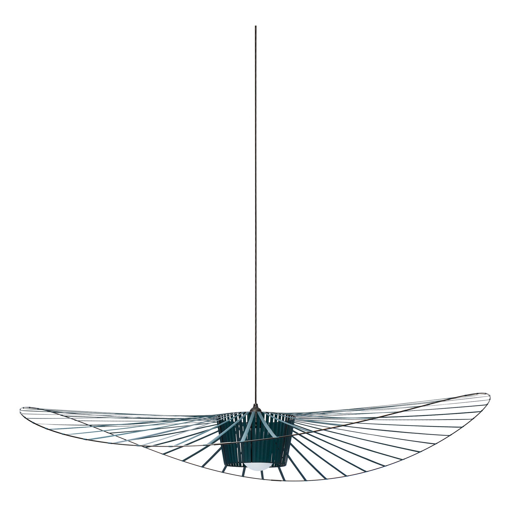 Petite Friture Lámpara colgante Vértigo grande en verde de Constance Guisset, 2010 en venta