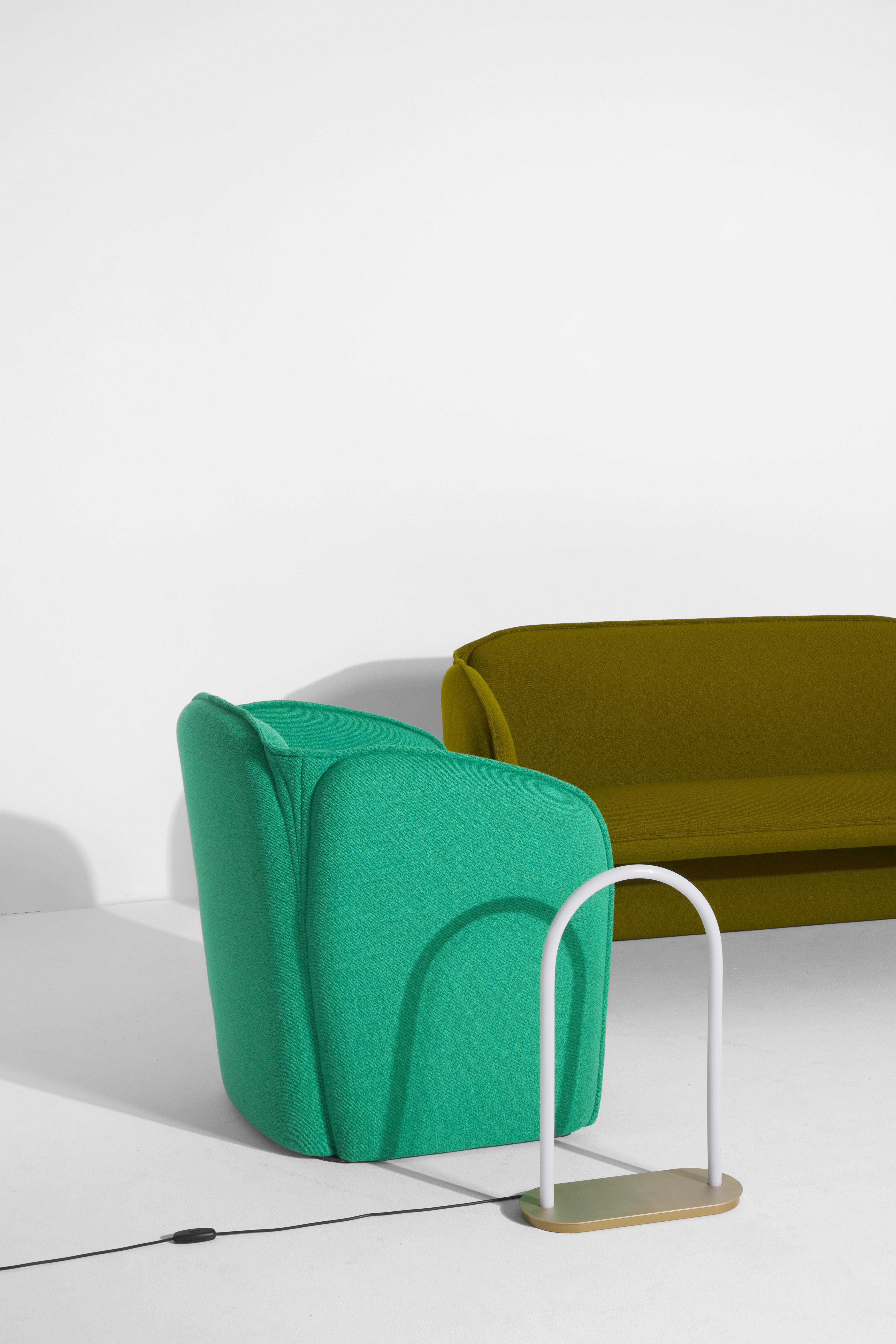 Fauteuil Petite Friture Lily en vert menthe par Färg & Blanche, 2022 en vente 6