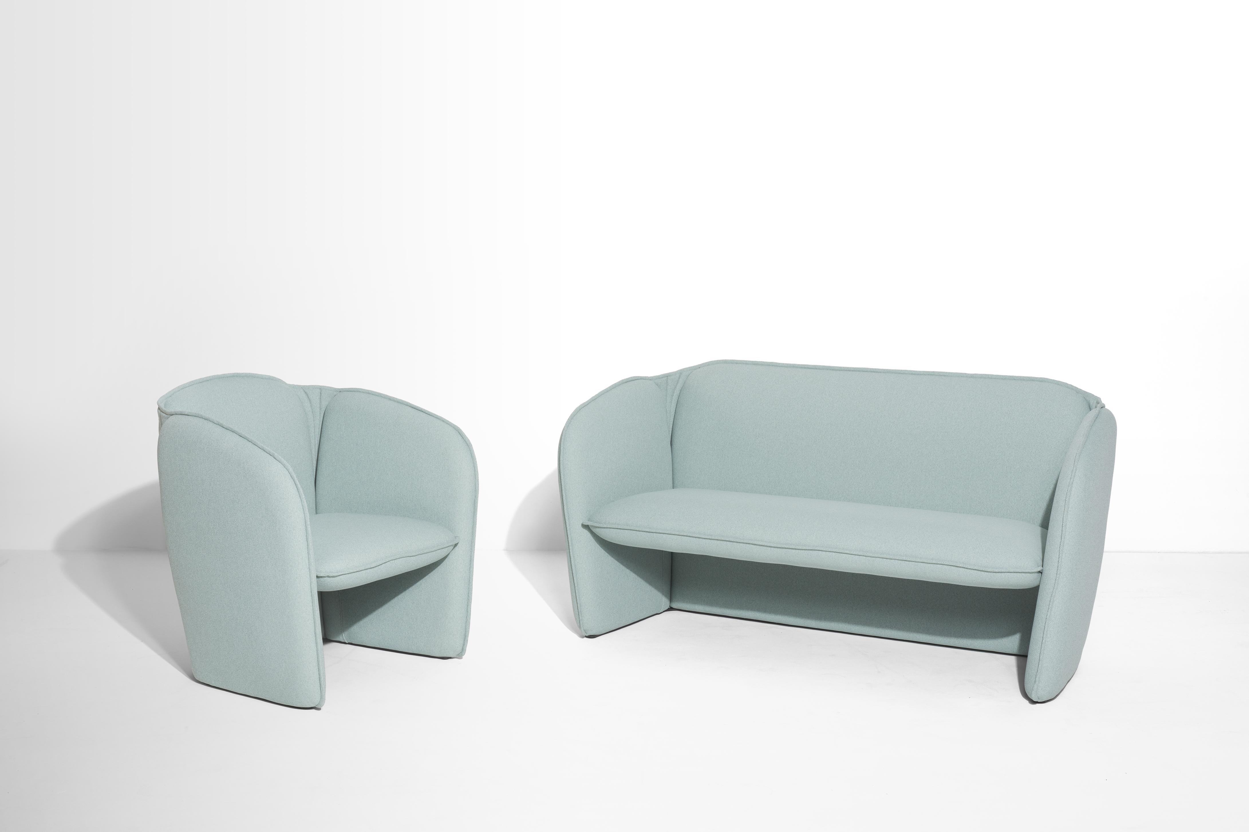 Petite Friture Lily Sofa in Light Blue by Färg & Blanche, 2022 For Sale 5