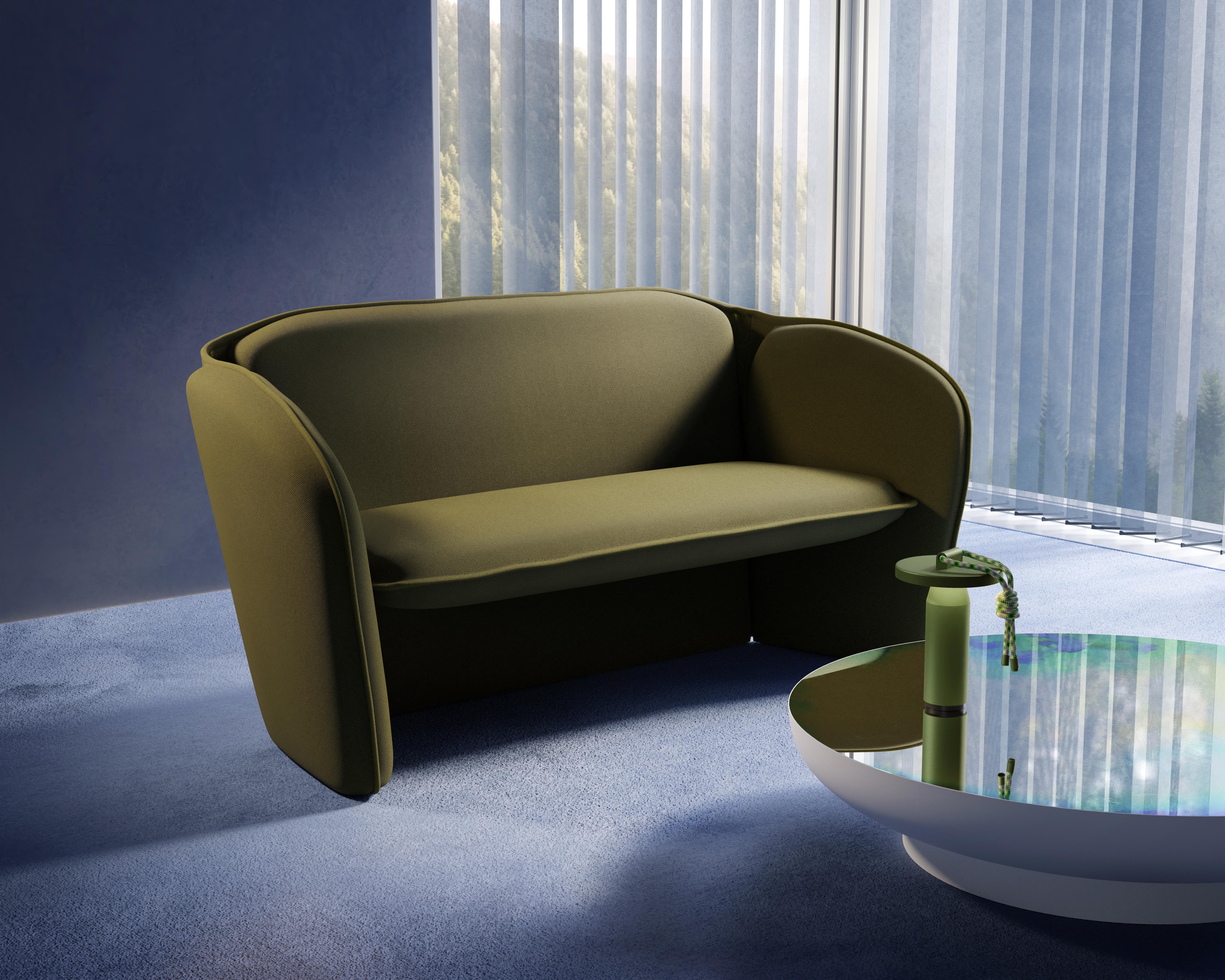 Petite Friture Lily Sofa in Light Blue by Färg & Blanche, 2022 en vente 9