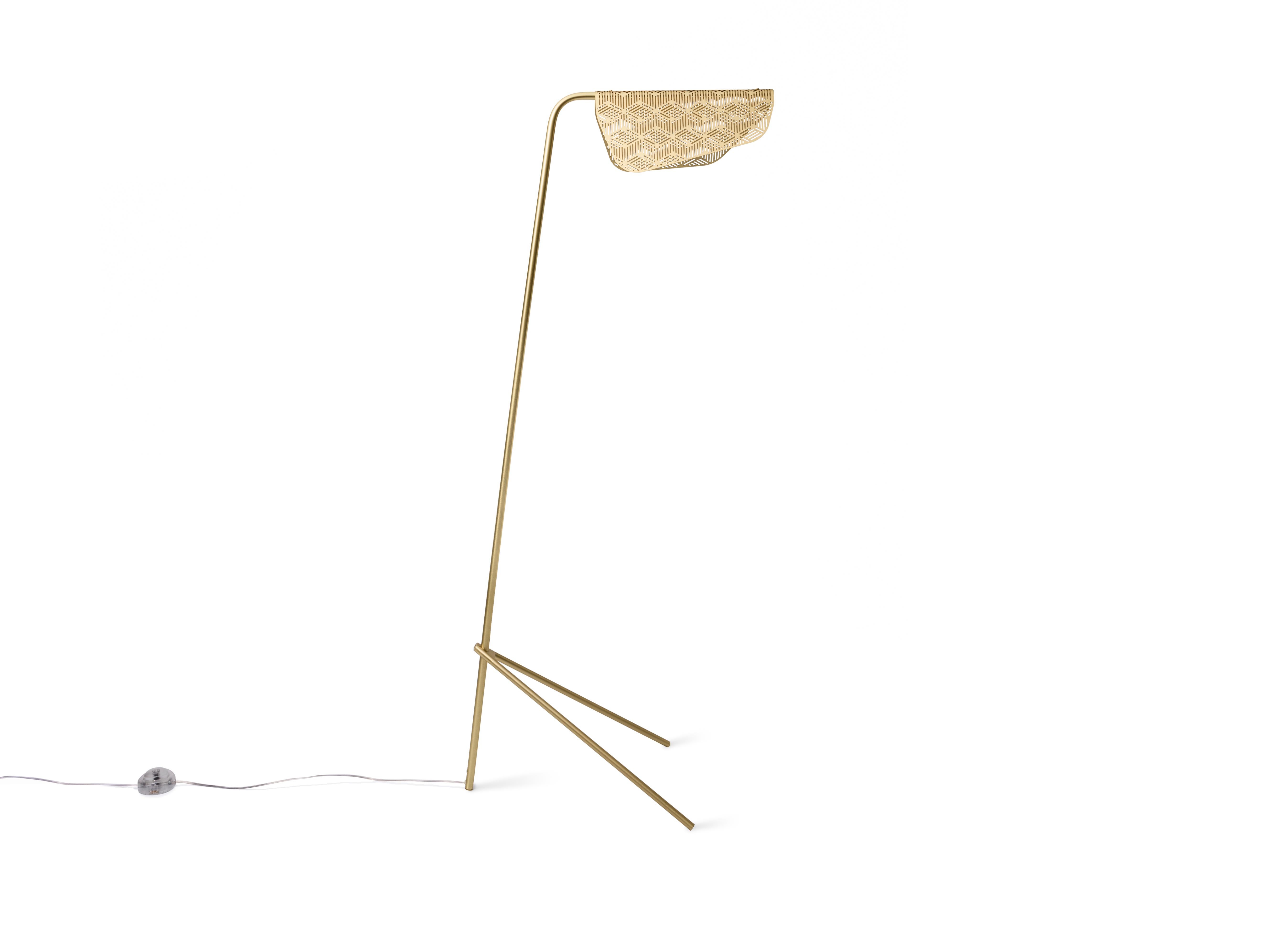 Petite Friture Mediterranea Floor Lamp in Brass by Noé Duchaufour-Lawrance, 2016

Inspired by the weightlessness of 