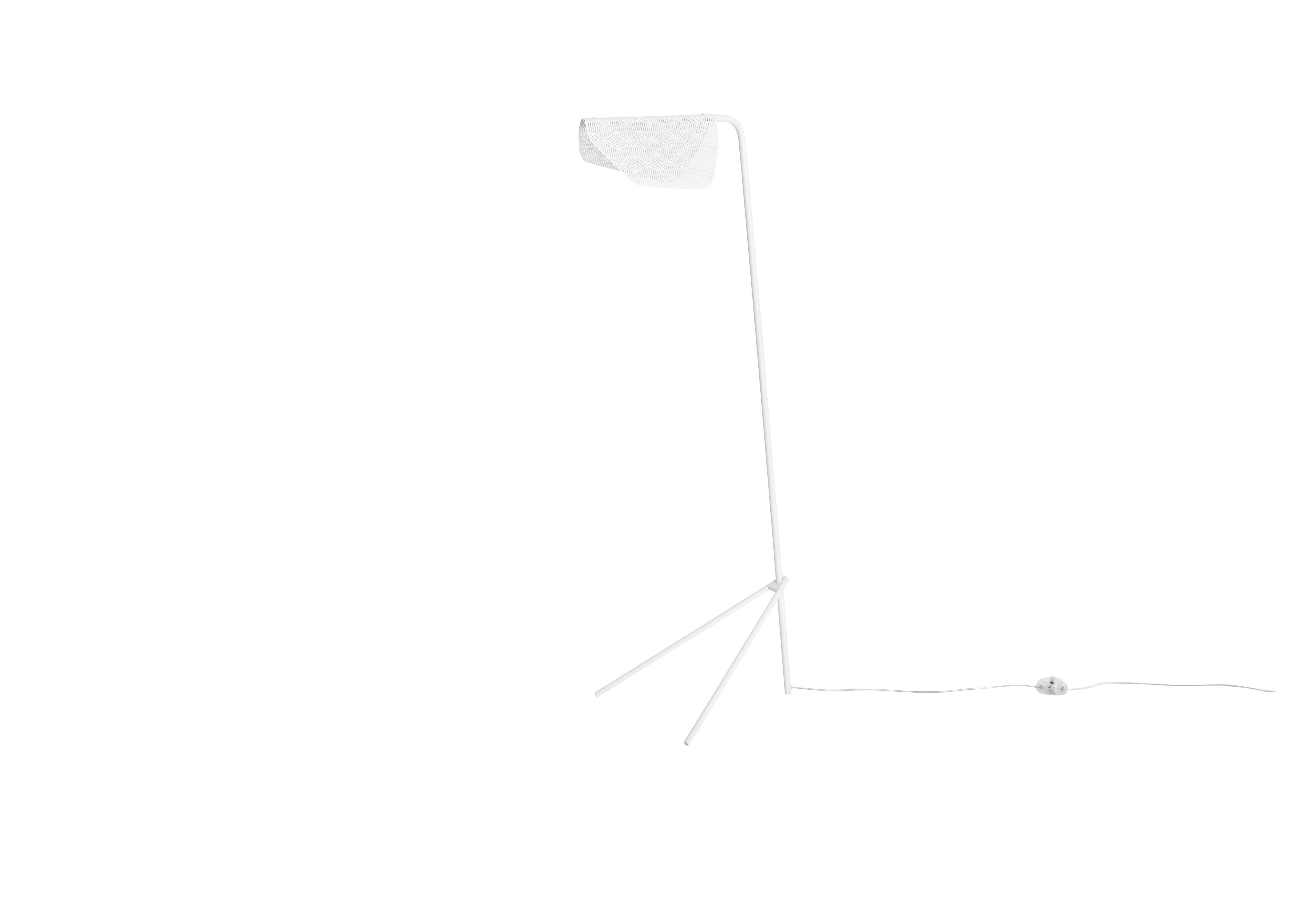 French Petite Friture Mediterranea Floor Lamp in White by Noé Duchaufour-Lawrance, 2016 For Sale
