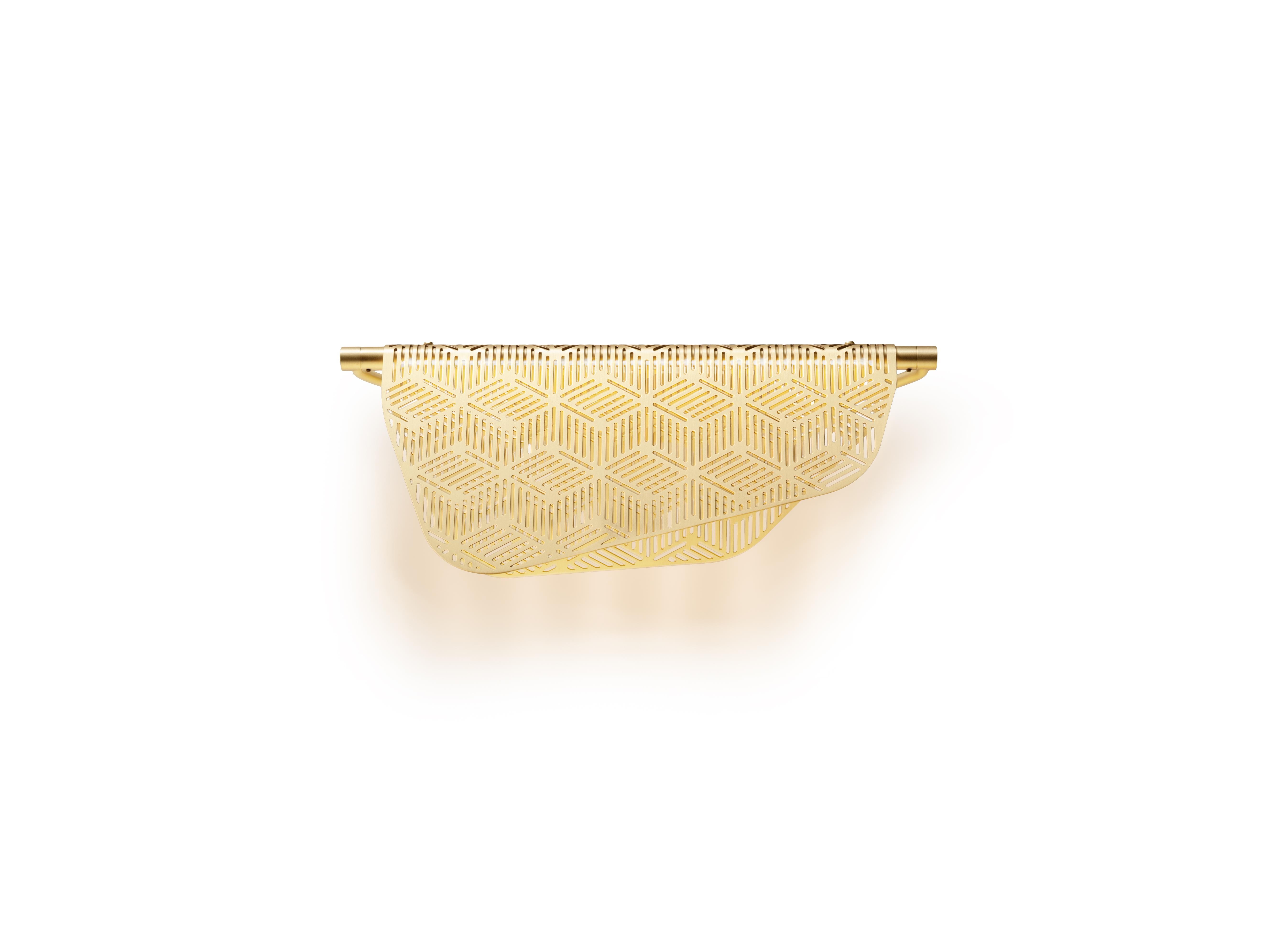 Français PETITE FRITURE Mediterranea, applique, laiton, par Noé Duchaufour-Lawrance, UL cert en vente