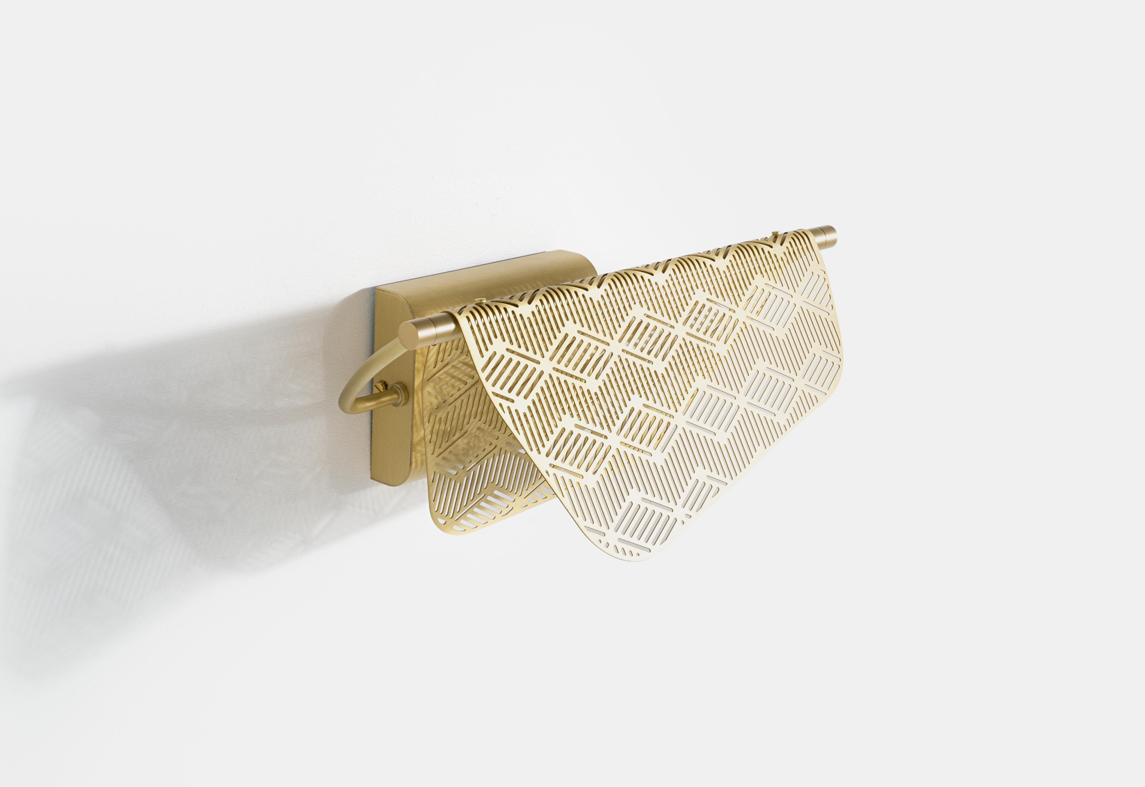 PETITE FRITURE Mediterranea, applique, laiton, par Noé Duchaufour-Lawrance, UL cert en vente 1