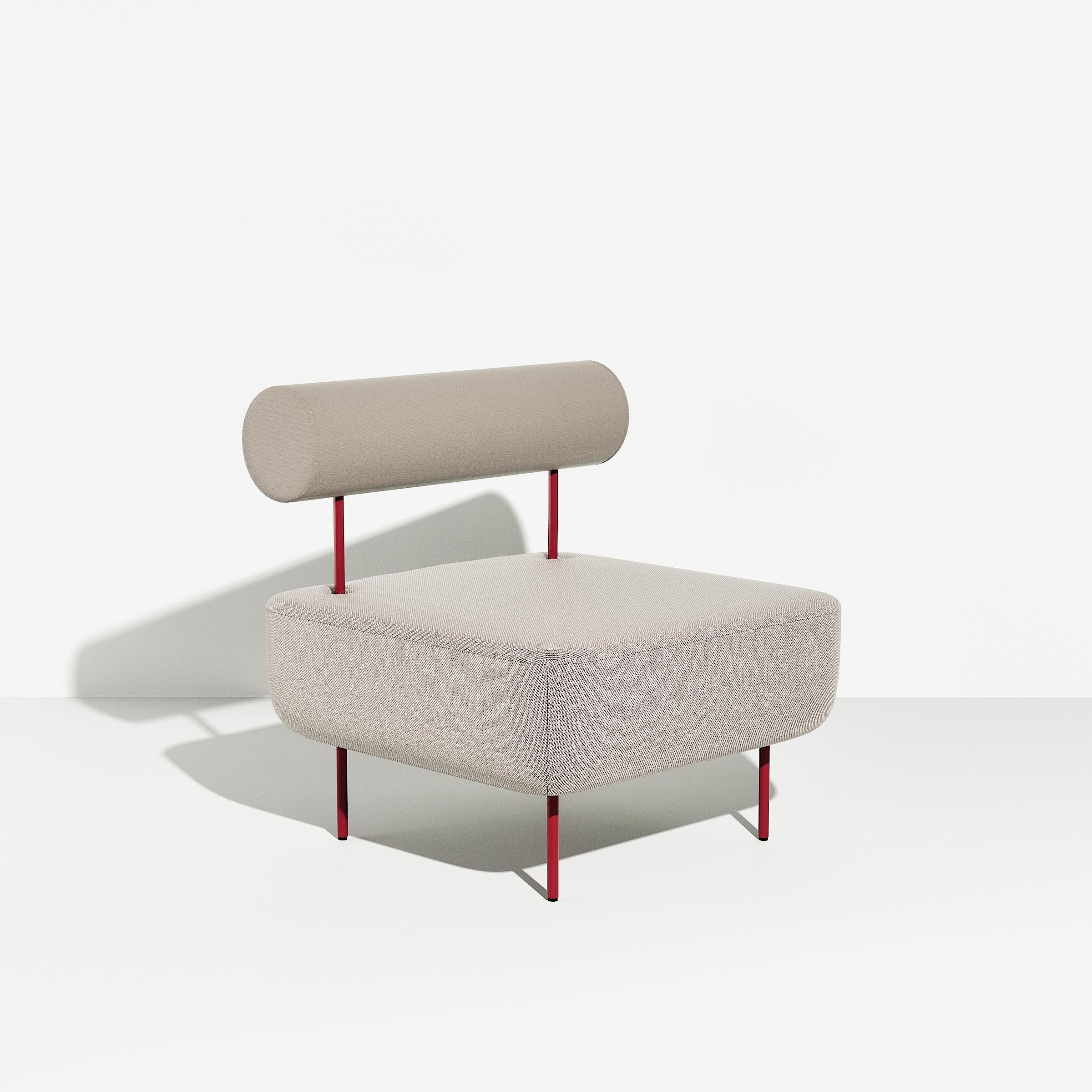 European Petite Friture Medium Hoff Armchair in Grey-Beige by Morten & Jonas, 2015 For Sale