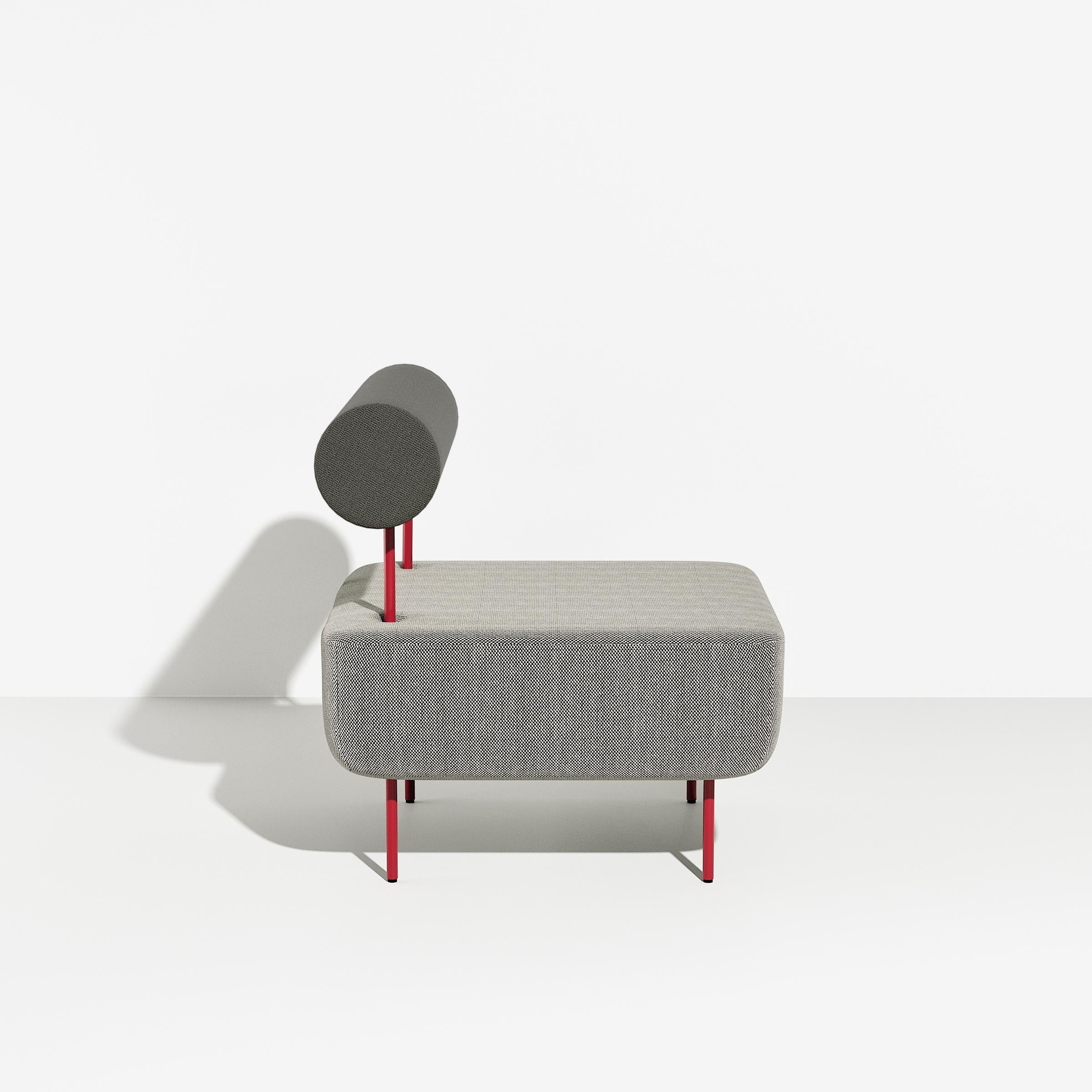 Petite Friture fauteuil Hoff de taille moyenne gris-noir de Morten & Jonas, 2015 Neuf - En vente à Brooklyn, NY