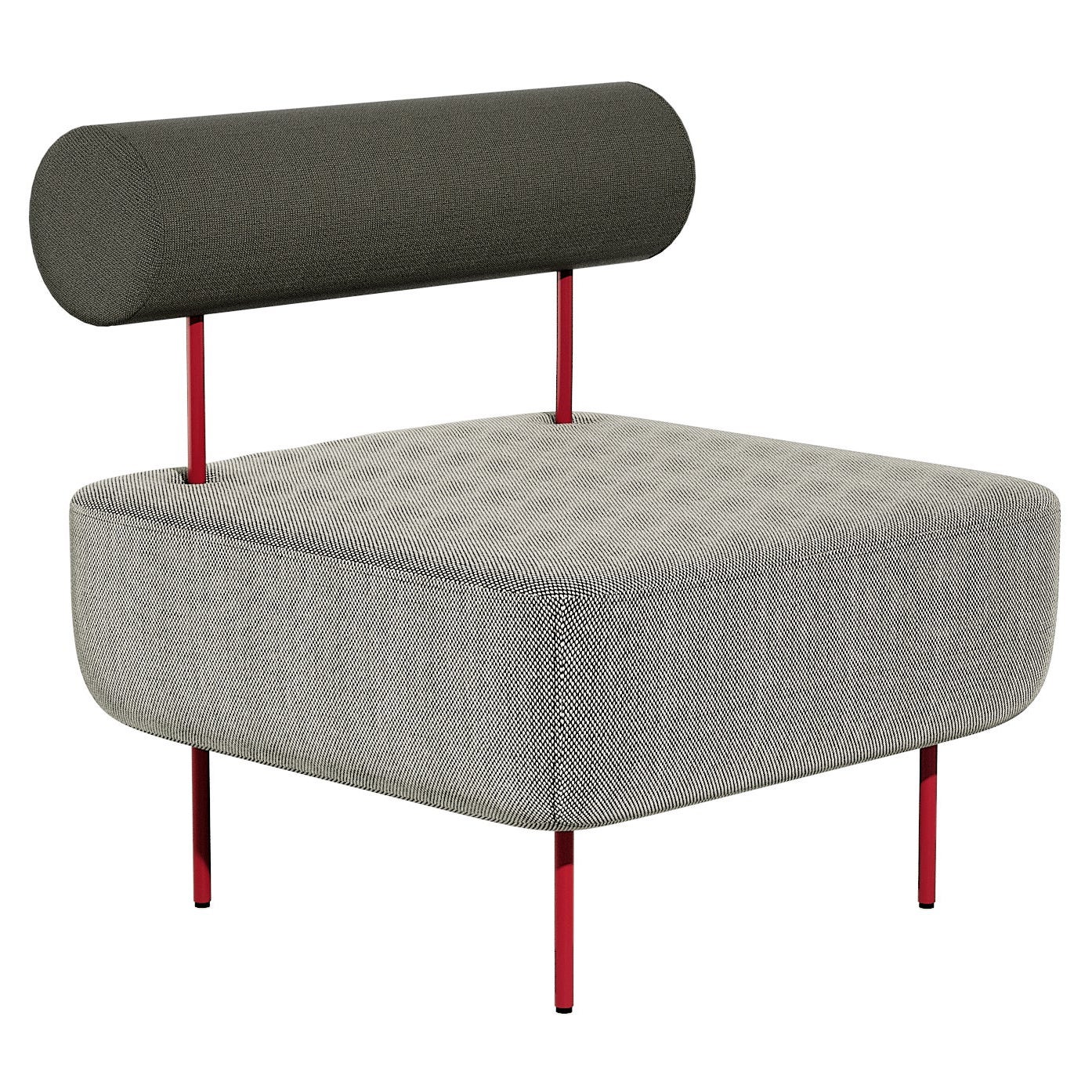 Petite Friture fauteuil Hoff de taille moyenne gris-noir de Morten & Jonas, 2015