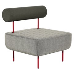 Kleiner Friture Hoff-Sessel in Grau-Schwarz von Morten & Jonas, 2015