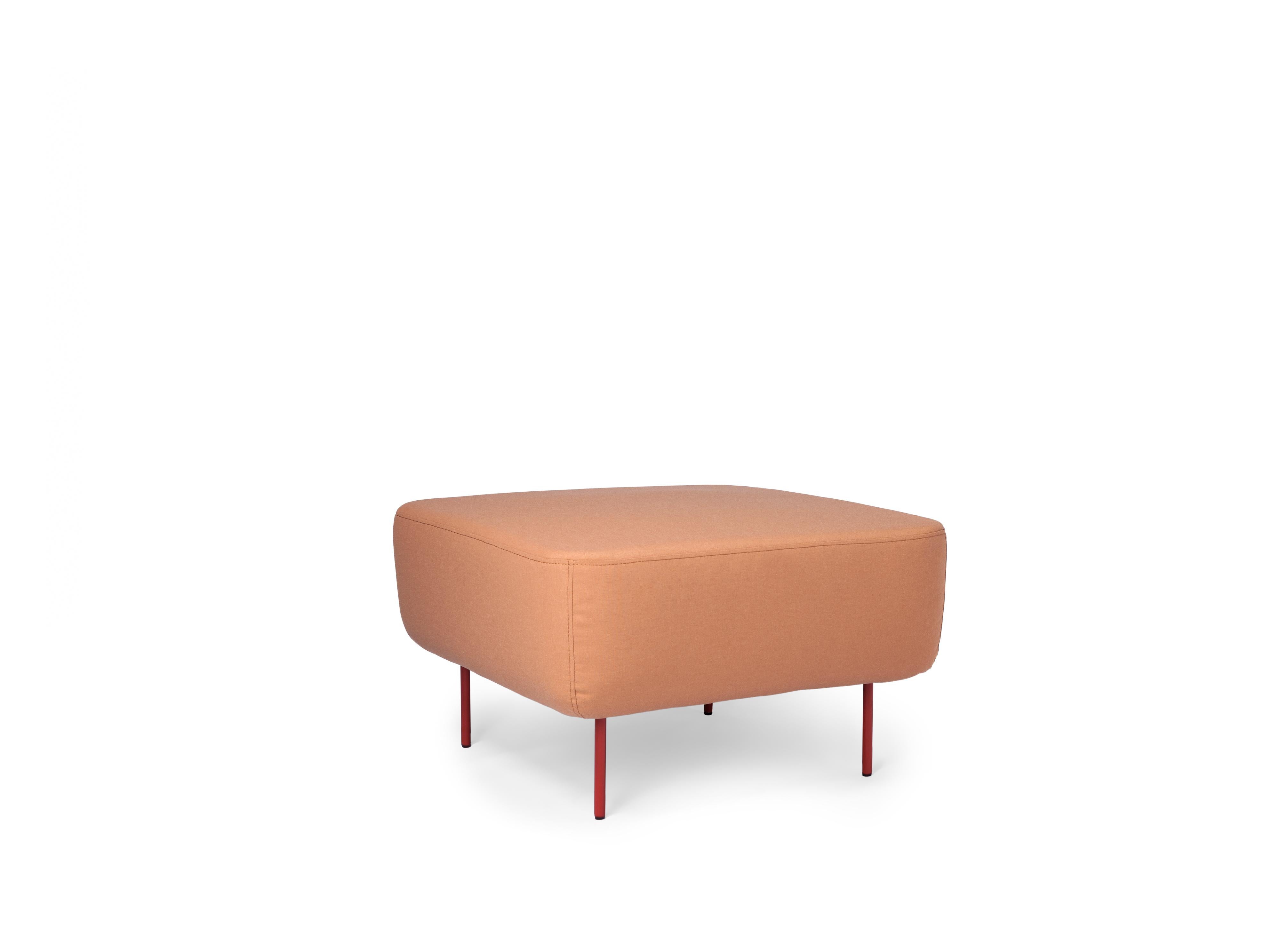 Petite Friture Medium Hoff Stool in Peach by Morten & Jonas, 2015

Hoff created by designer duo Morten & Jonas is a collection of two modular stools and two modular armchairs. they can combine to make a sofa as well an entire living room area.