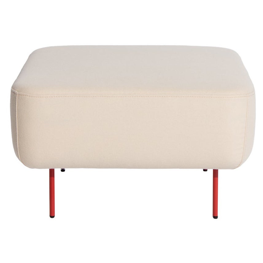 Petite Friture Medium Hoff Stool in White by Morten & Jonas, 2015 For Sale