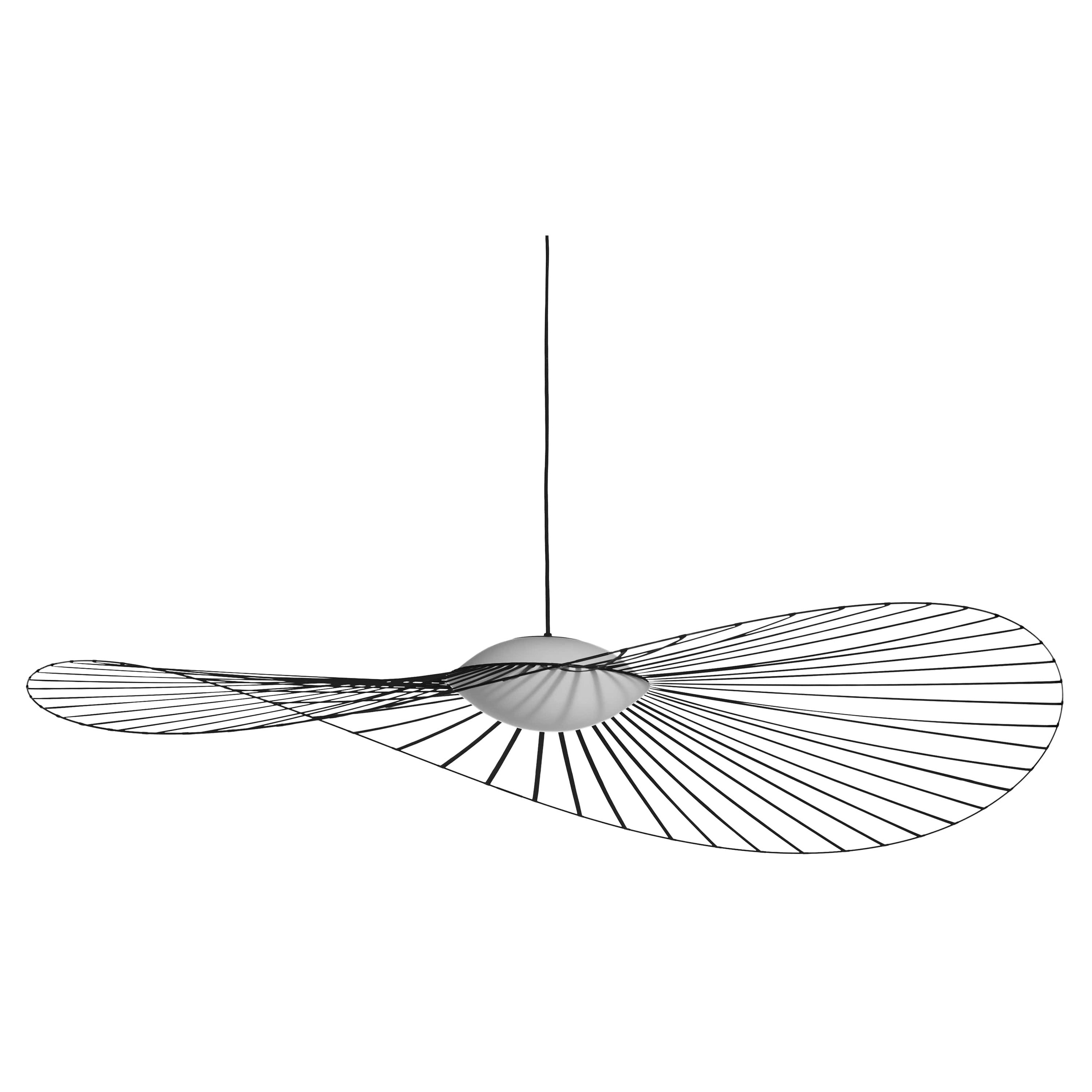 Petite Friture Lampada a sospensione Vertigo Nova media in nero/bianco, 2020