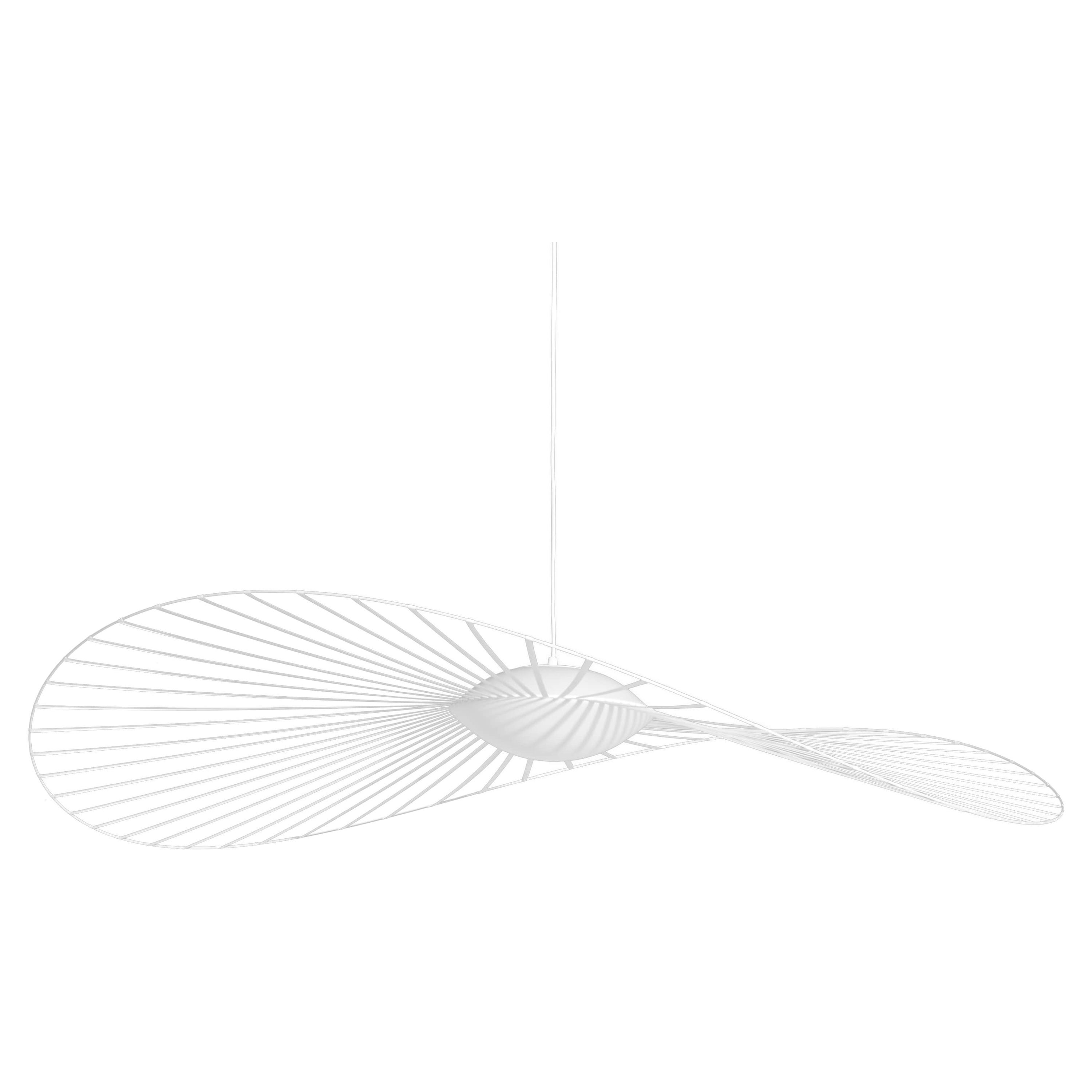 Lámpara colgante Petite Friture Medium Vertigo Nova en blanco de Constance Guisset
