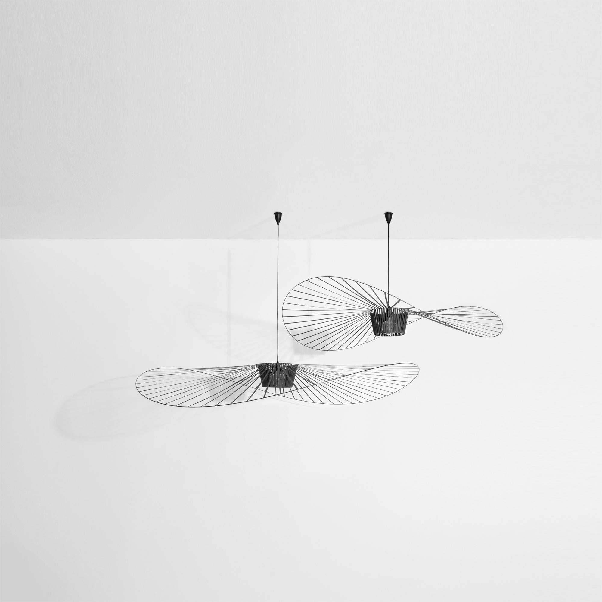 XXIe siècle et contemporain Petite Friture Medium Vertigo Suspension Light in Black par Constance Guisset, 2010 en vente