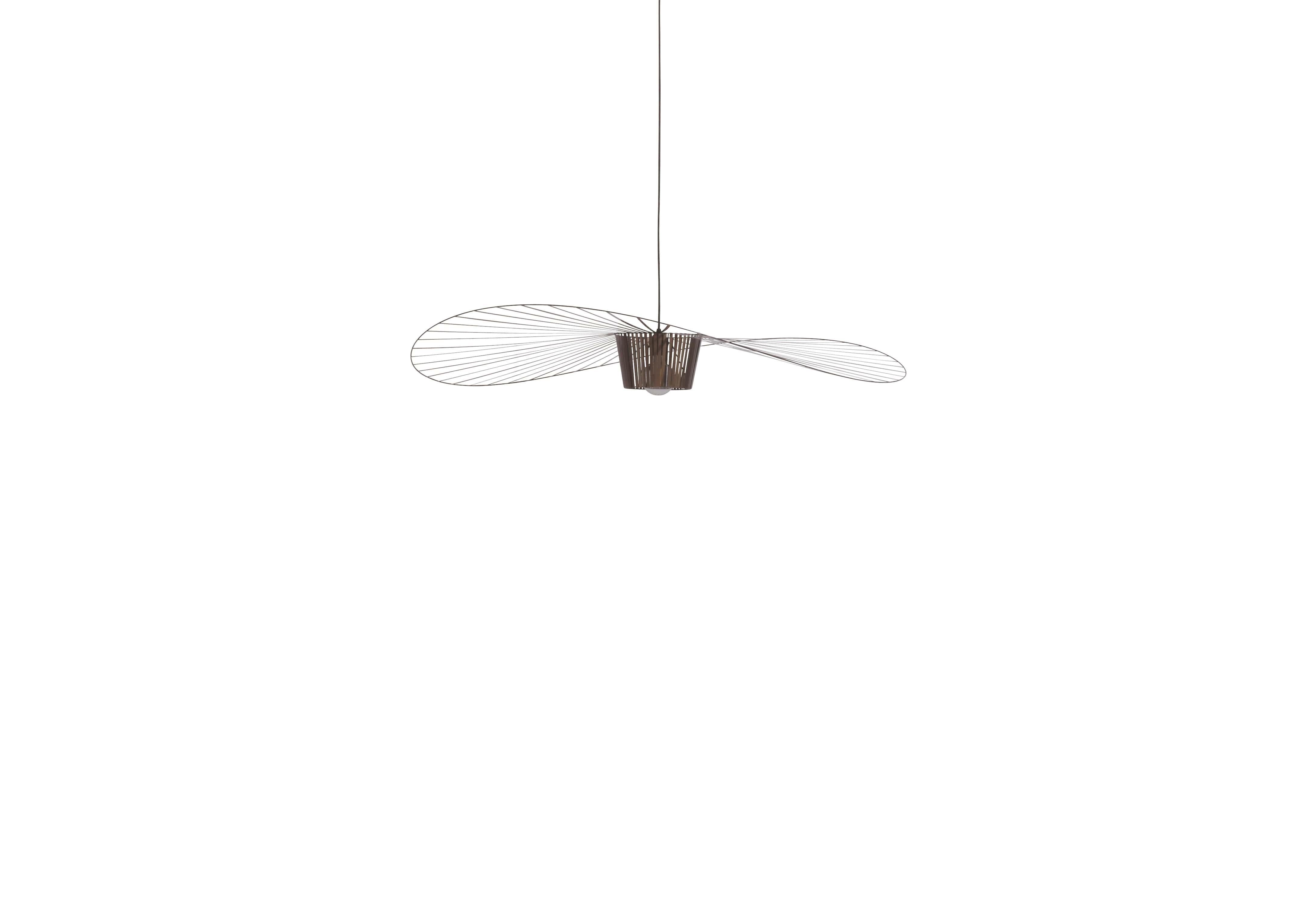 Petite Friture Medium Vertigo Pendant Light in Bronze by Constance Guisset, 2010

Edited by Petite Friture in 2010, the Vertigo pendant light is now an icon of contemporary design. With its ultra-light fiberglass structure, stretched with velvety