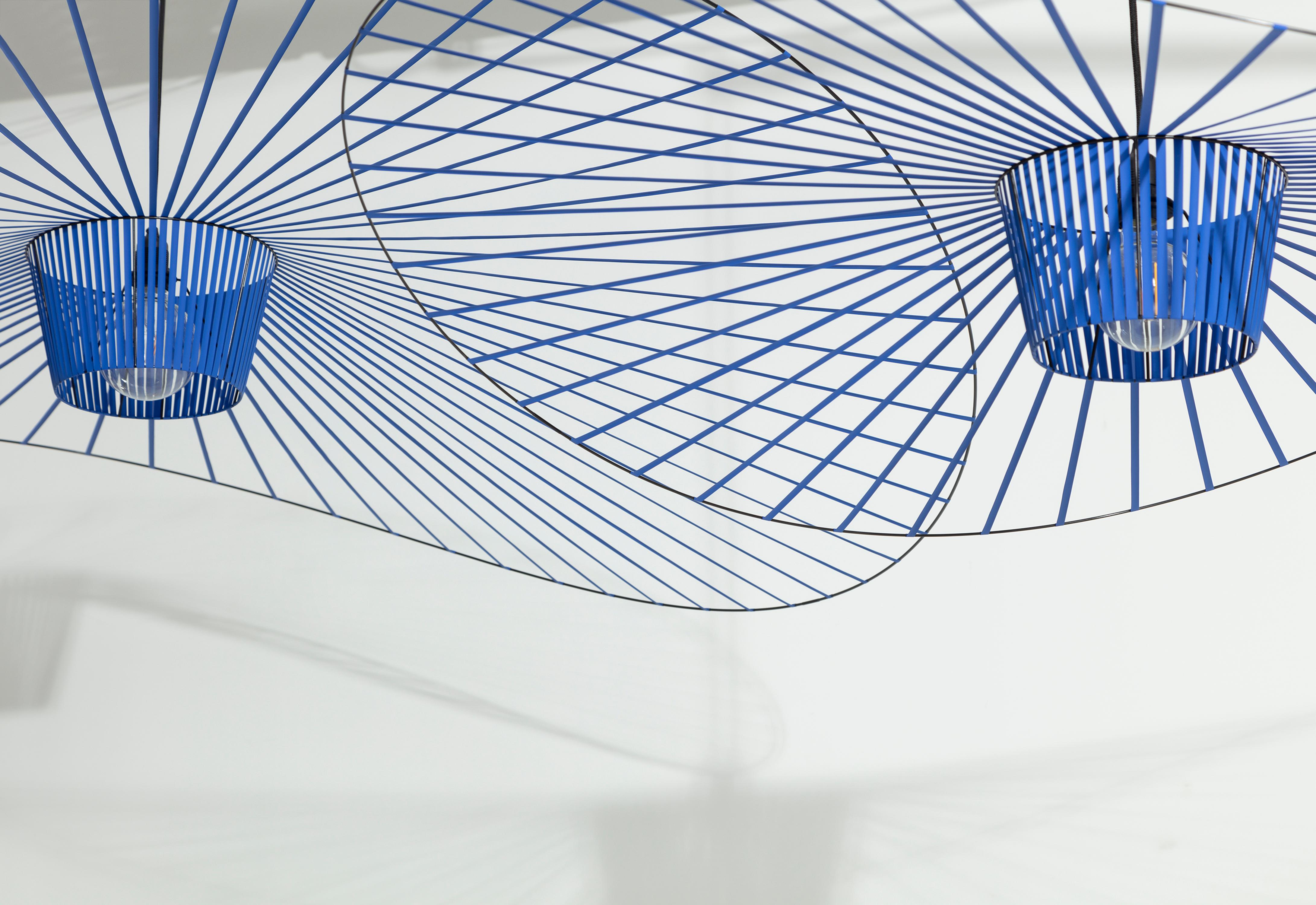 Petite Friture Medium Vertigo Pendant Light in Cobalt by Constance Guisset, 2010 For Sale 6