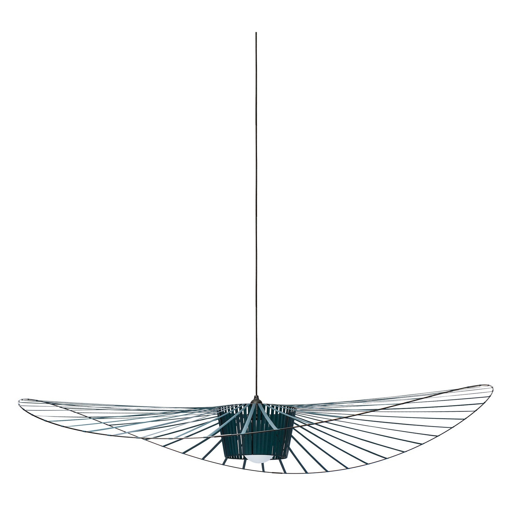Lámpara colgante Petite Friture Medium Vertigo en verde de Constance Guisset, 2010