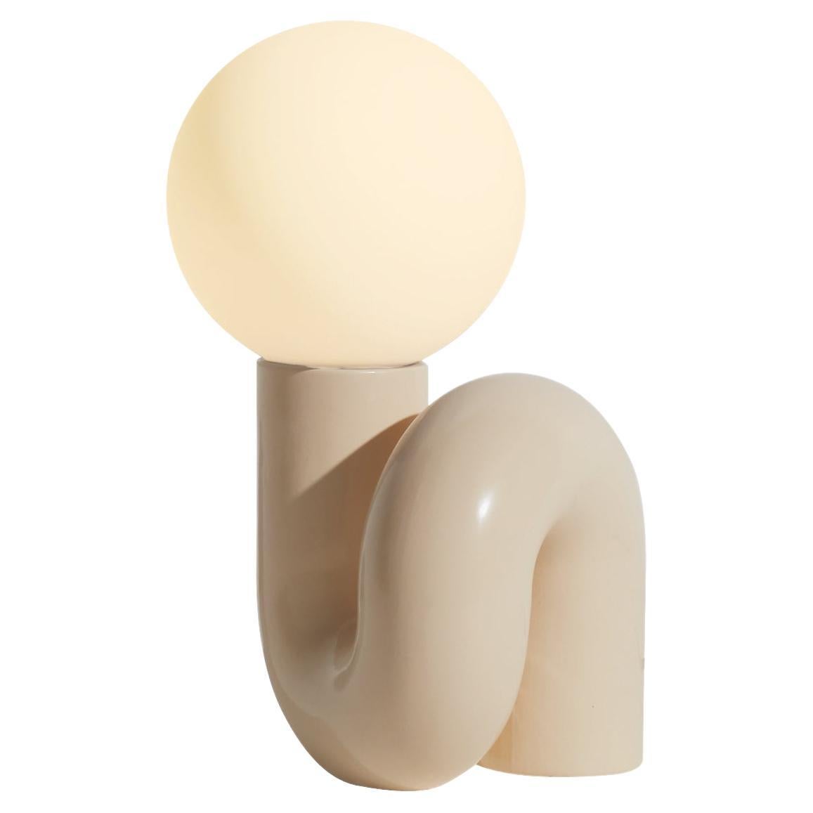 Petite lampe de bureau néoténique Vanilla, conçue par Jumbo en vente