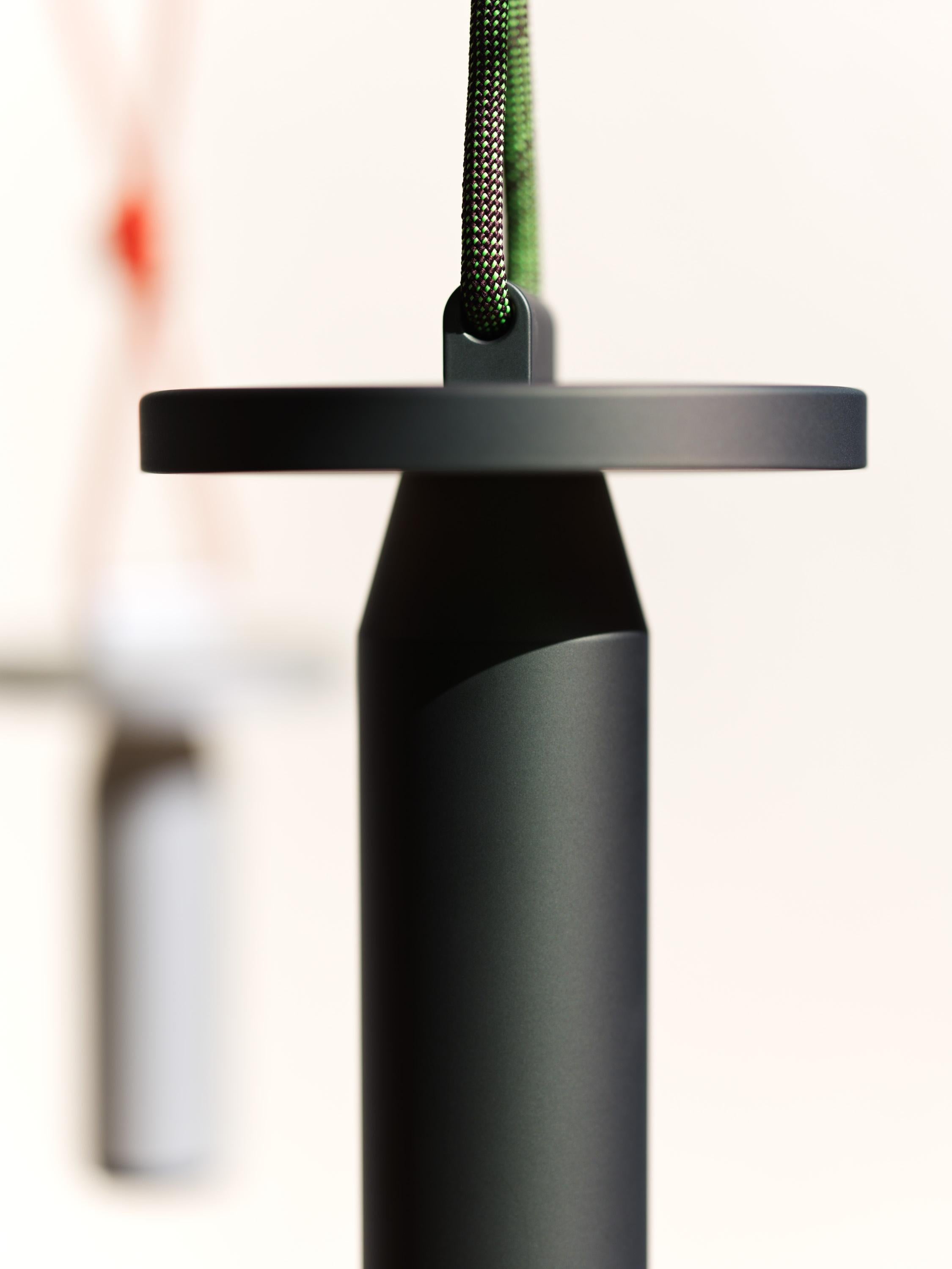 PETITE FRITURE Quasar, Tragbare Außenlampe, Grün, Designer Samy Rio (21. Jahrhundert und zeitgenössisch) im Angebot