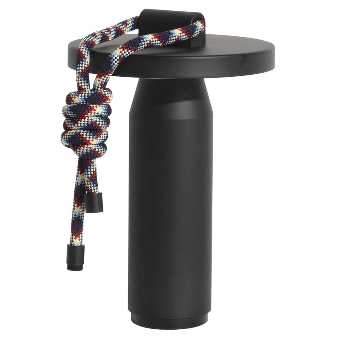 Lampada da tavolo portatile Petite Friture Quasar in alluminio nero di Samy Rio in vendita