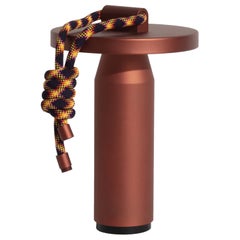 Petite lampe de bureau portable Quasar en aluminium de Samy Rio pour Friture