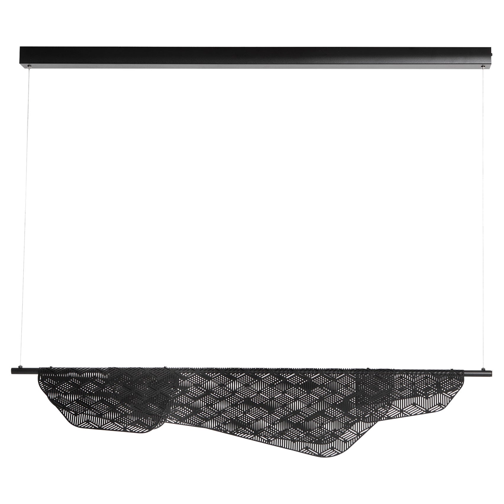Petite Friture Small Mediterranea Pendant Light in Black Brass, 2016
