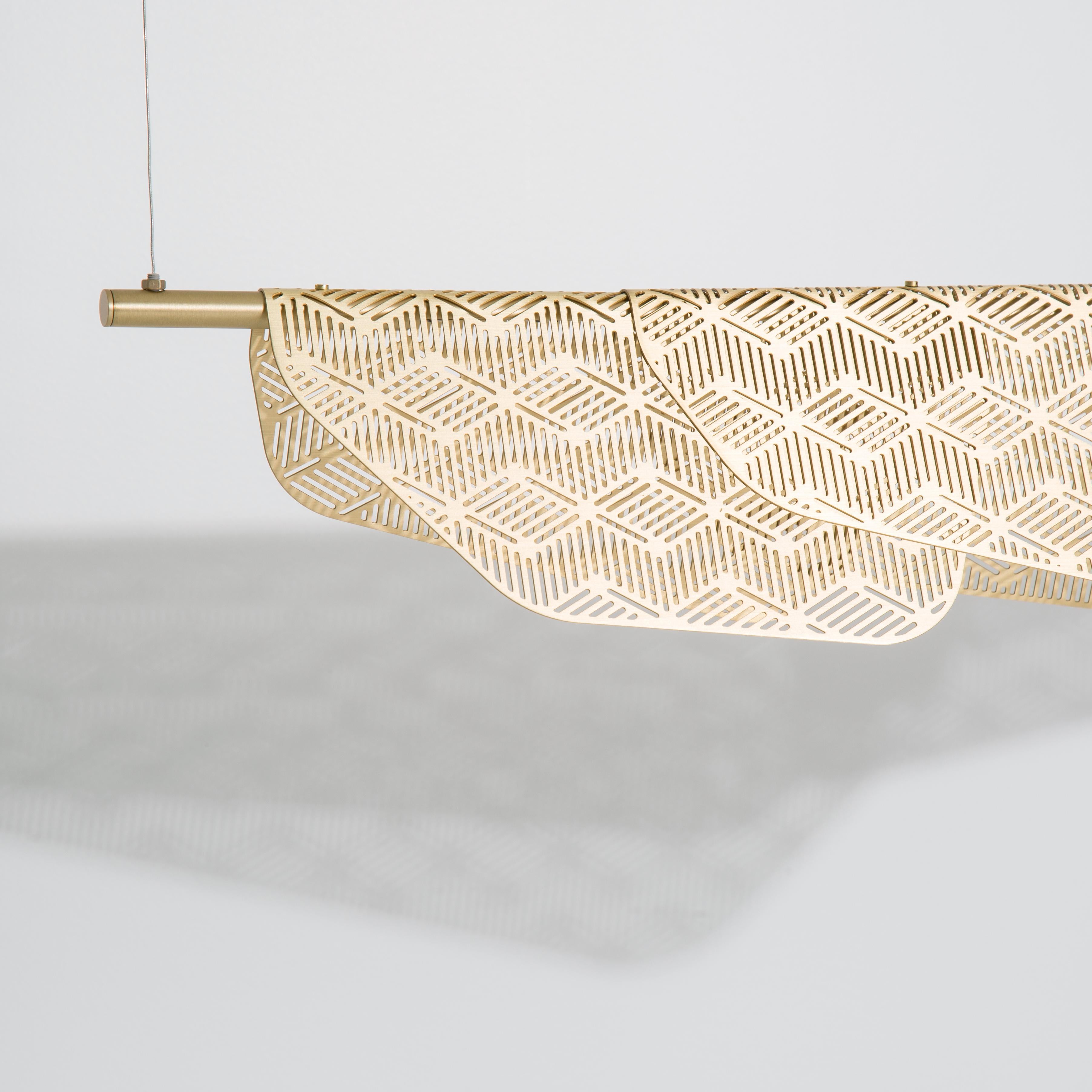 Petite lampe à suspension Friture Mediterranea en laiton brossé, 2016 Neuf - En vente à Brooklyn, NY