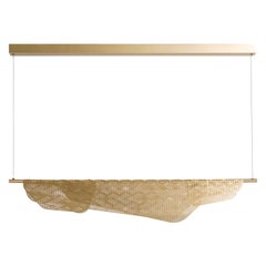 Petite Friture Piccola lampada a sospensione Mediterranea in ottone spazzolato, 2016