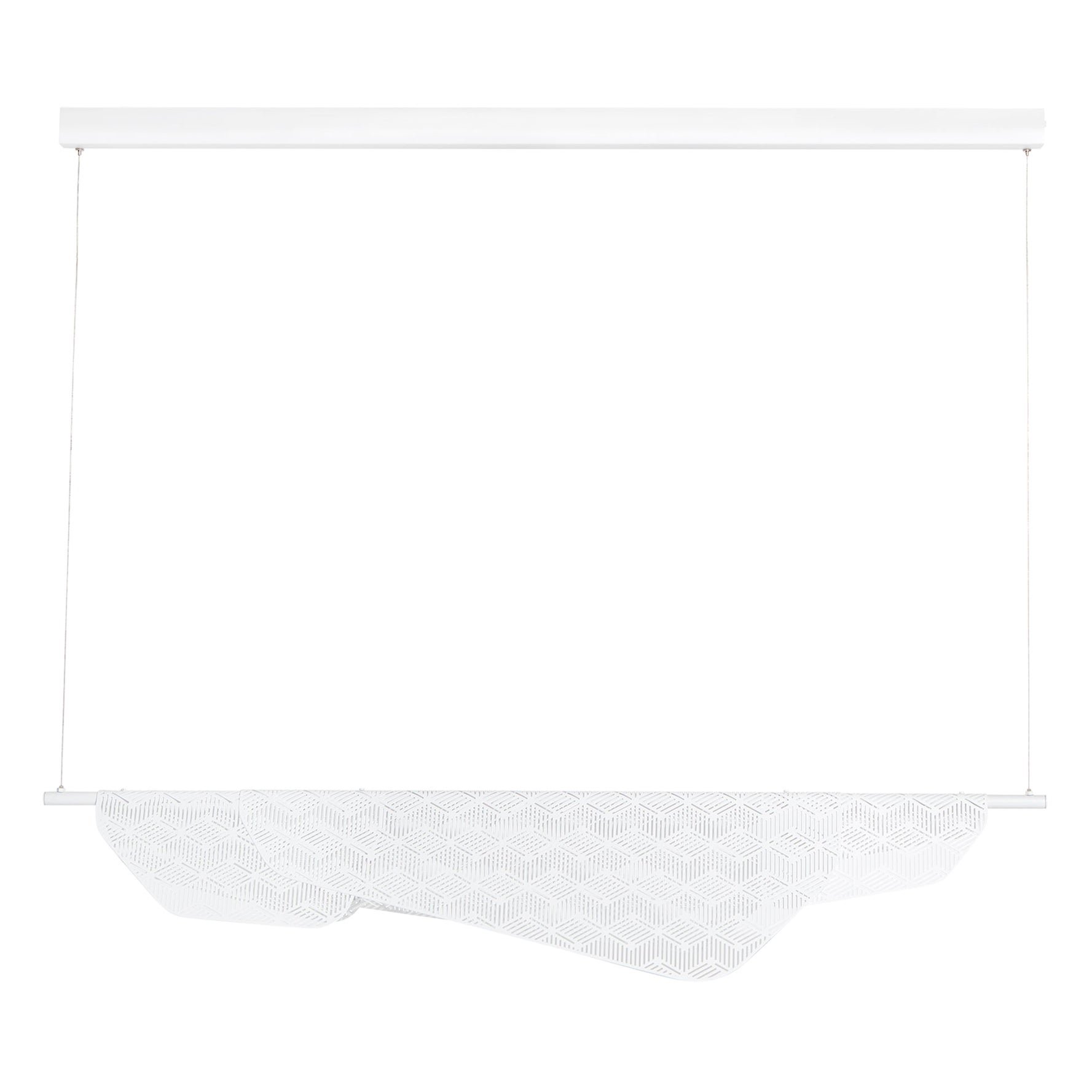 Petite Friture Piccola lampada a sospensione Mediterranea in ottone bianco, 2016