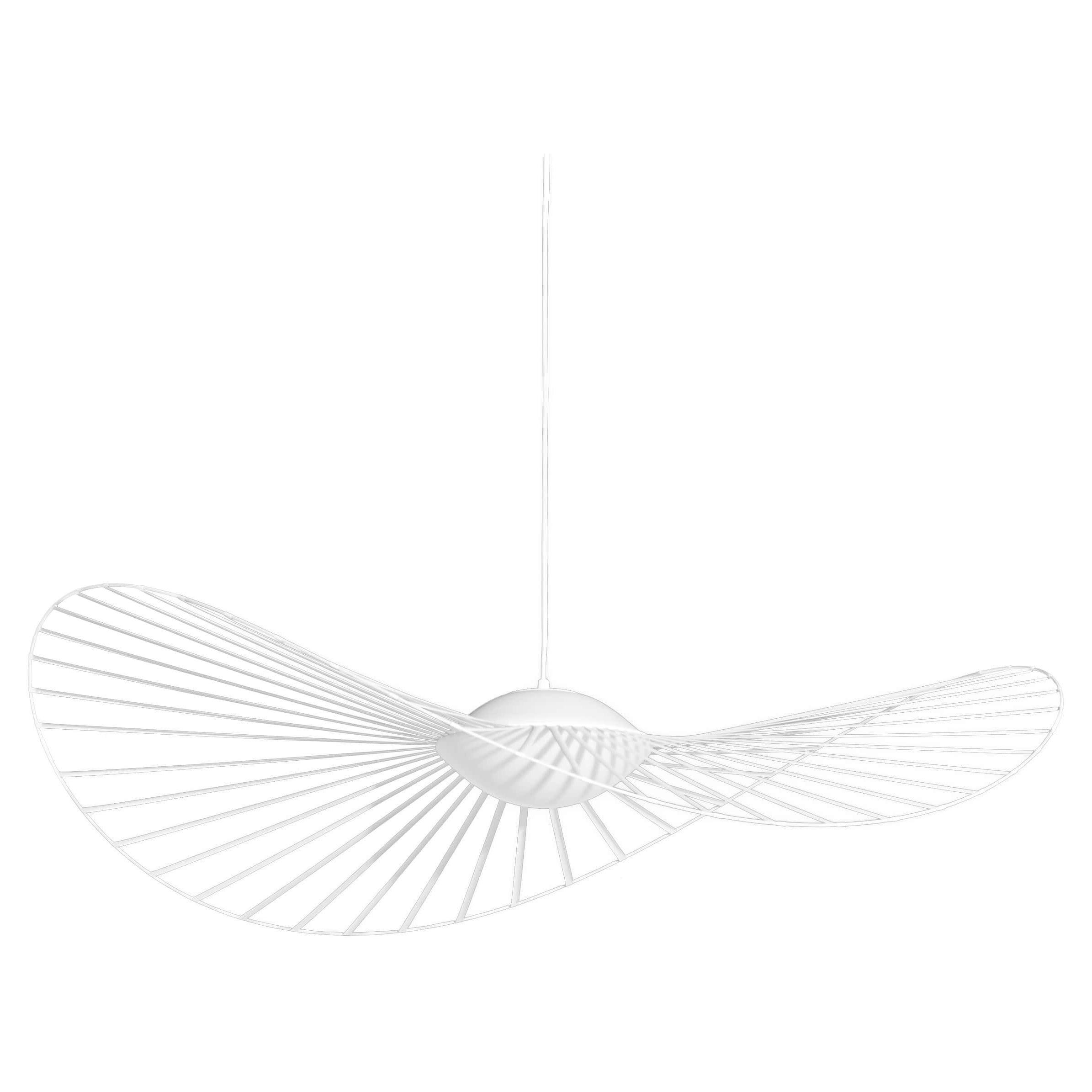 Lámpara colgante Petite Friture Small Vertigo Nova en blanco de Constance Guisset