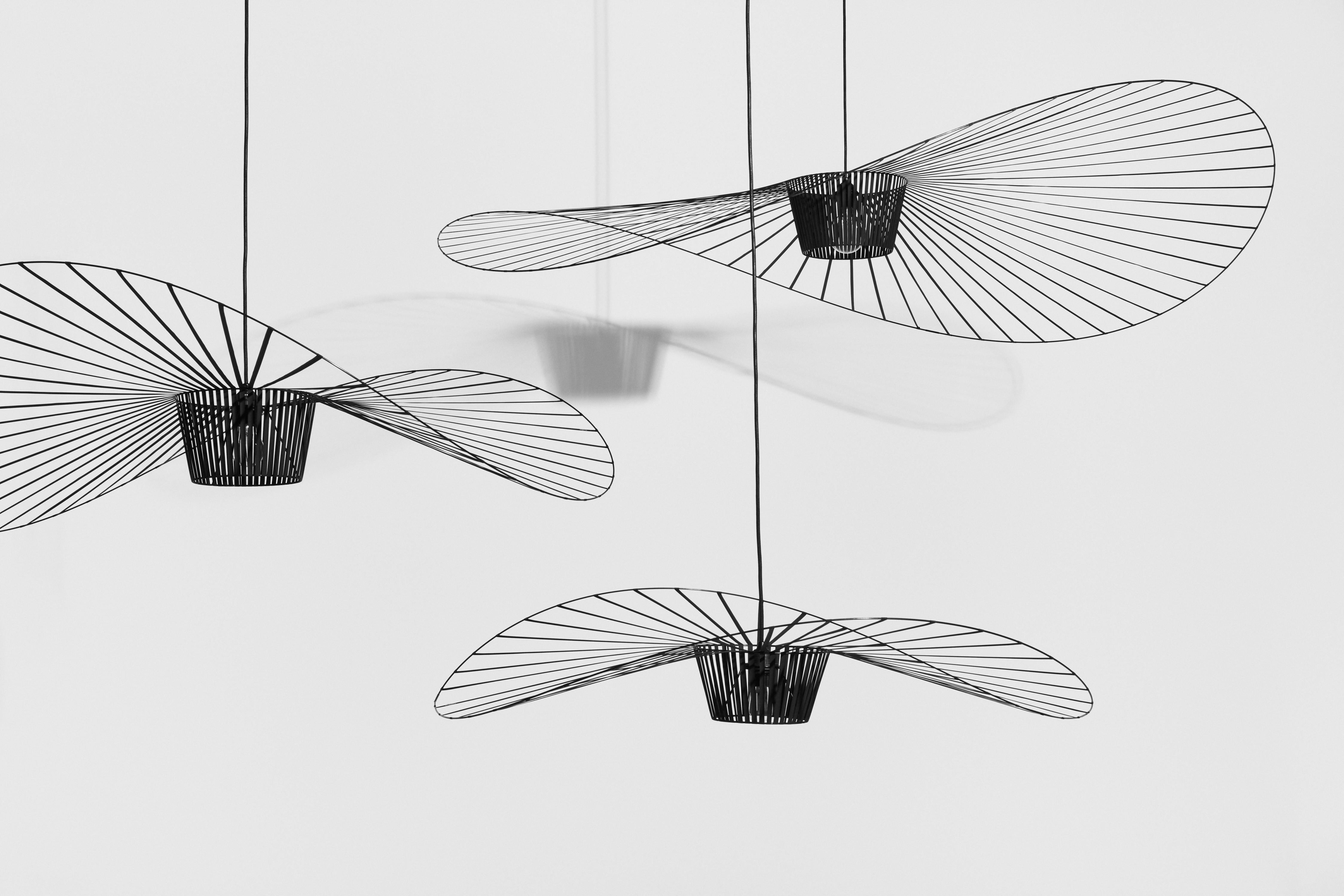 XXIe siècle et contemporain Petite Friture Petite lampe suspendue Vertigo en noir par Constance Guisset, 2010 en vente