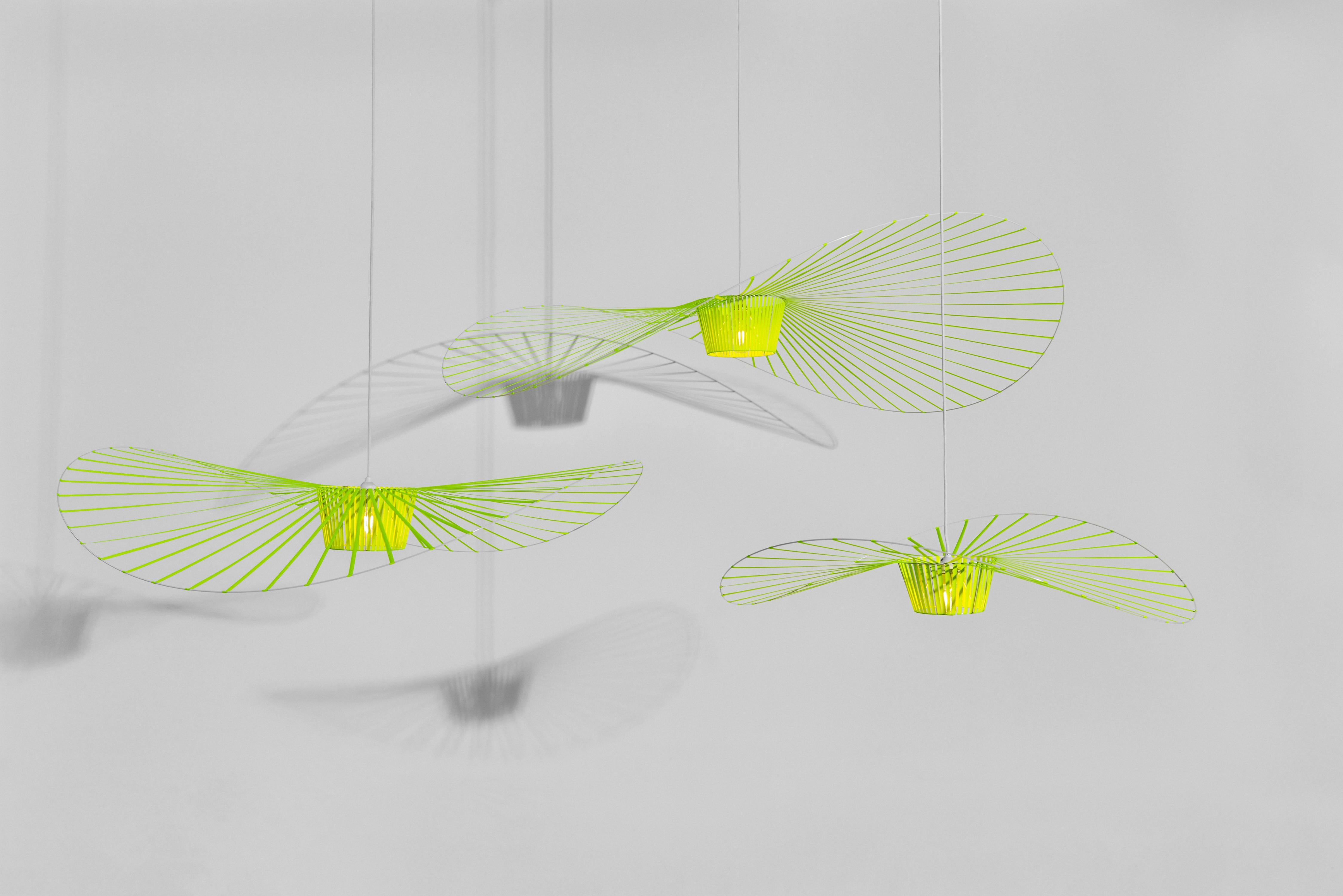 Lampe à suspension Vertigo, jaune, de la designer Constance Guisset en vente 1