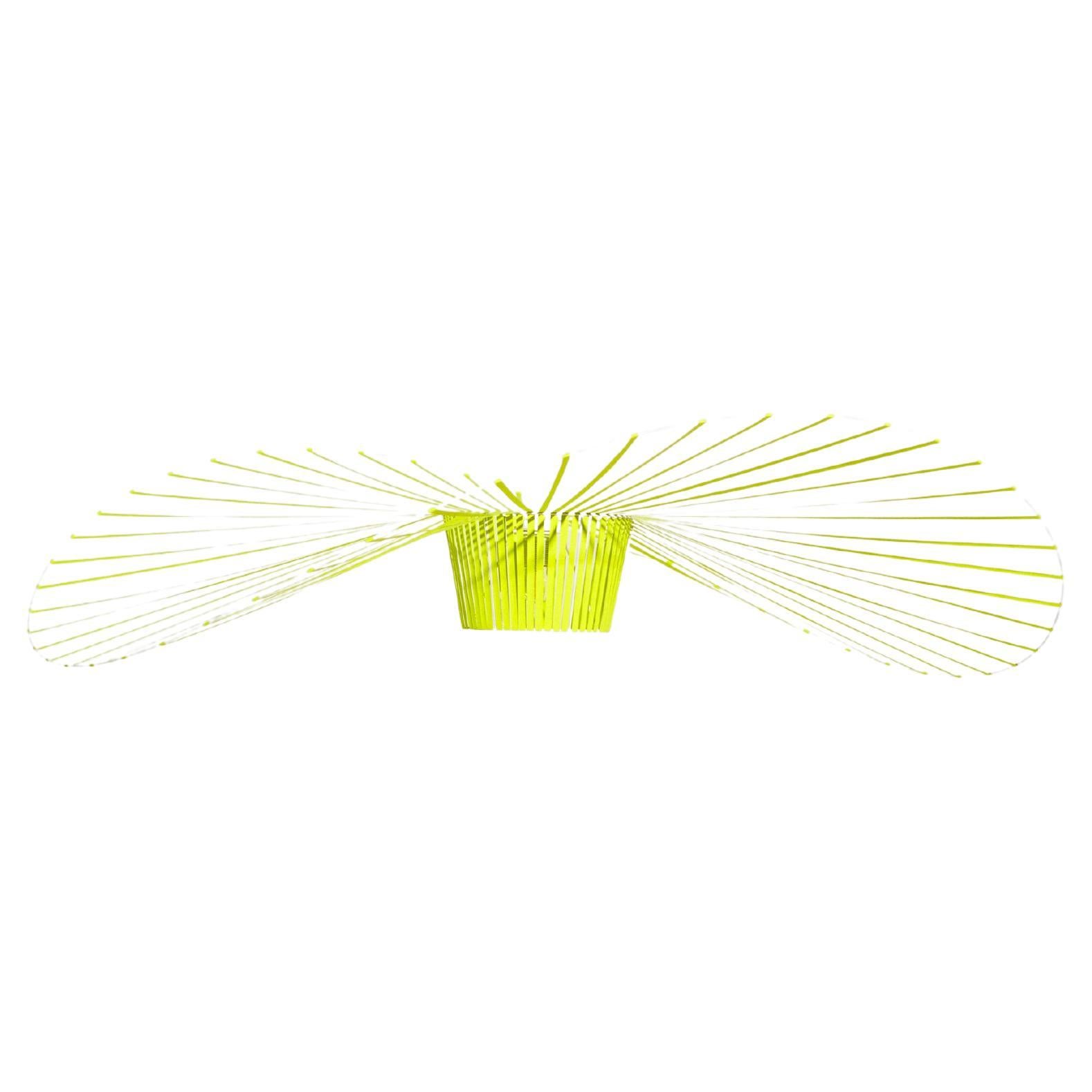 PETITE FRITURE Vertigo, Mittlere Pendelleuchte, Gelb, Designerin Constance Guisset