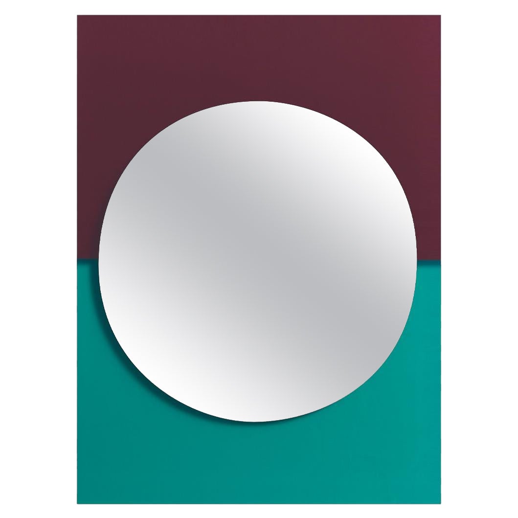 PETITE FRITURE Wander, Medium Mirror, Emerald/Cherry,  Designed by Studio AC/AL