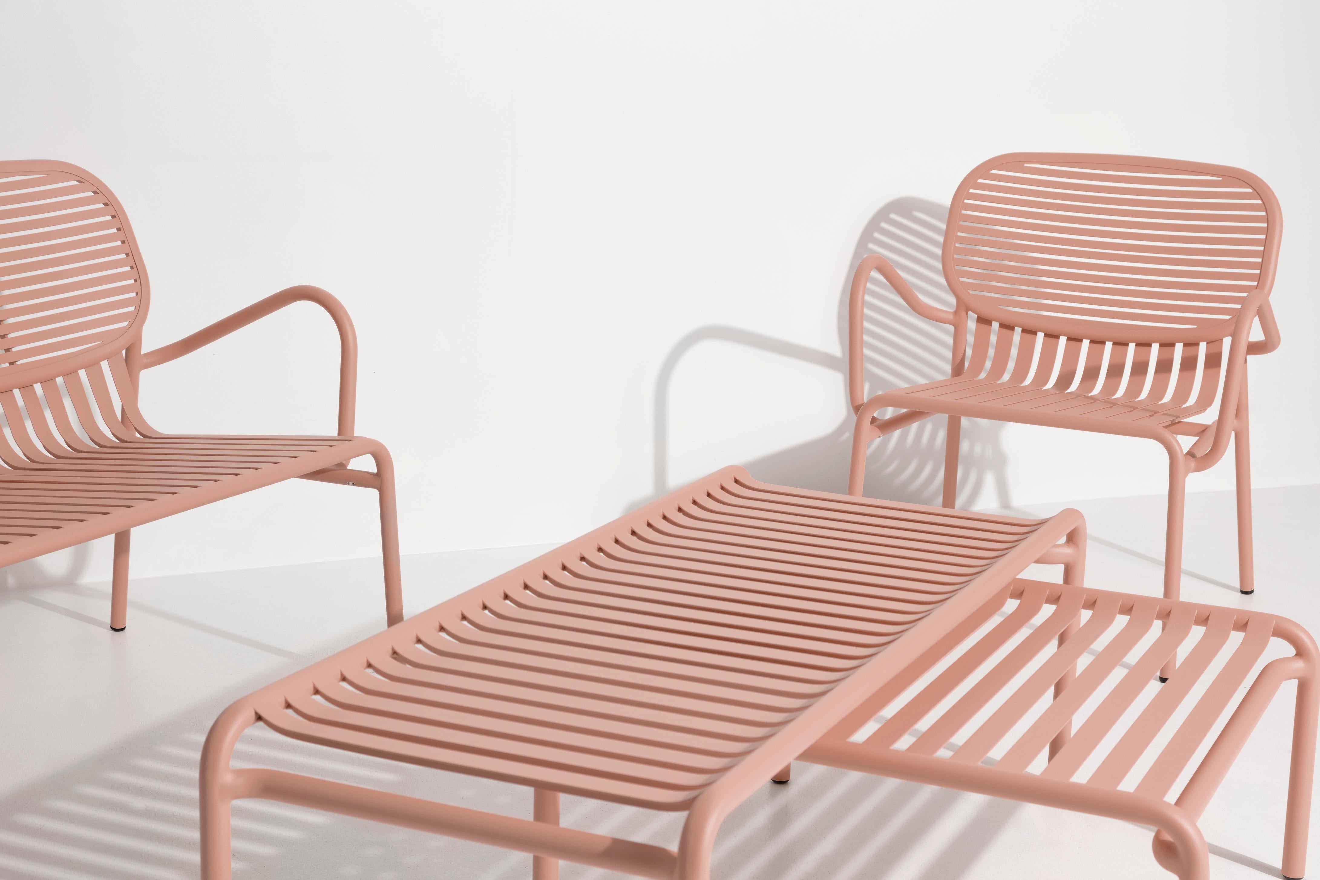 Kleiner Friture Week-End-Sessel aus elfenbeinfarbenem Aluminium von Studio BrichetZiegler im Angebot 11