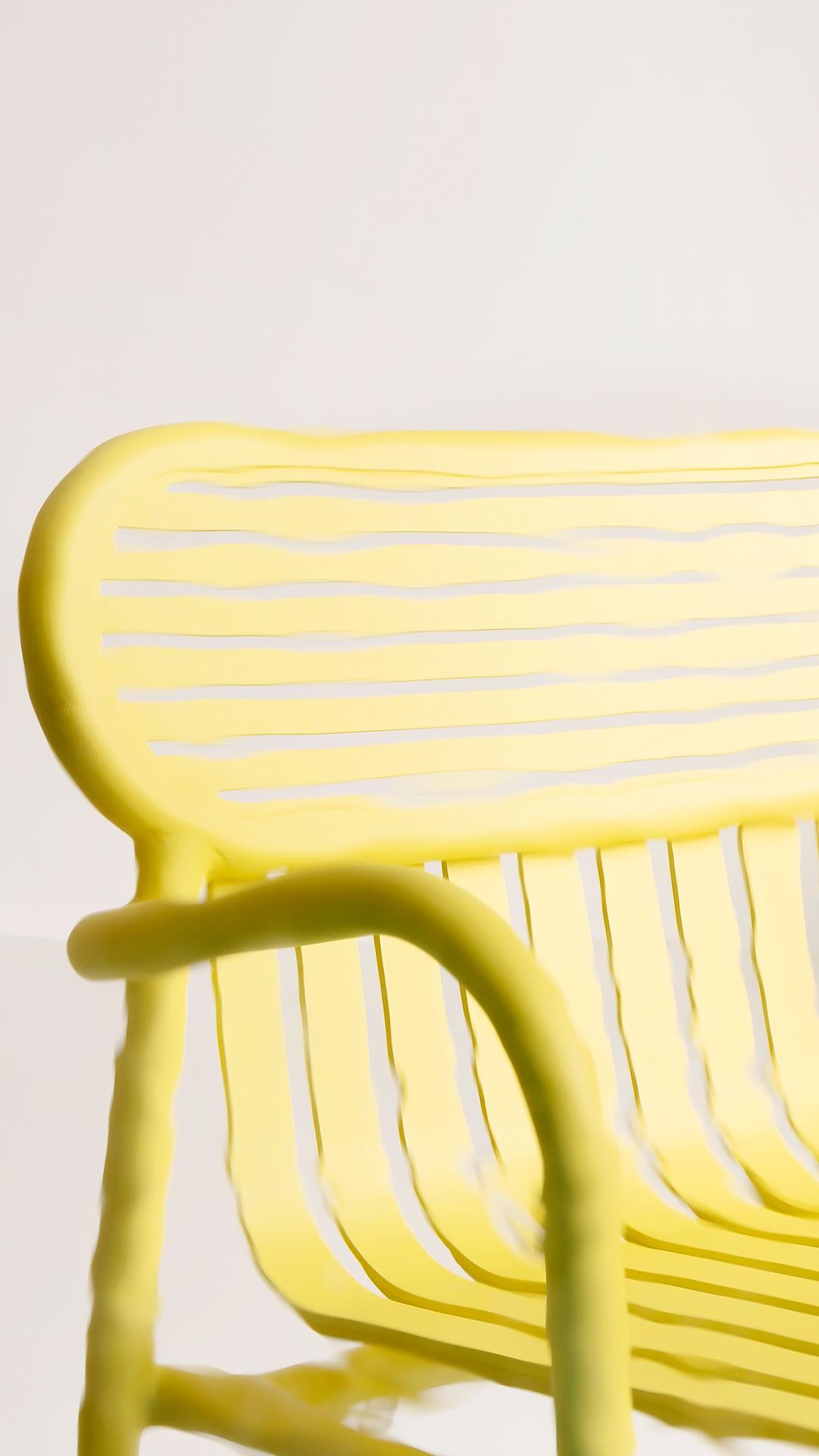 Petite Friture Week-End Armchair in Yellow Aluminium by Studio BrichetZiegler For Sale 5