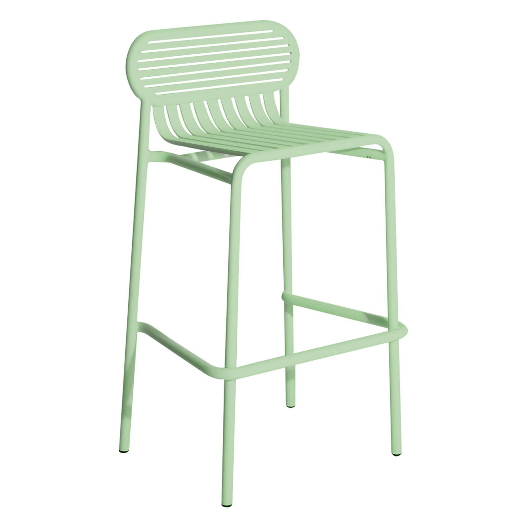 Petite Friture Week-End Bar Stool in Pastel Green Aluminium, 2017 For Sale