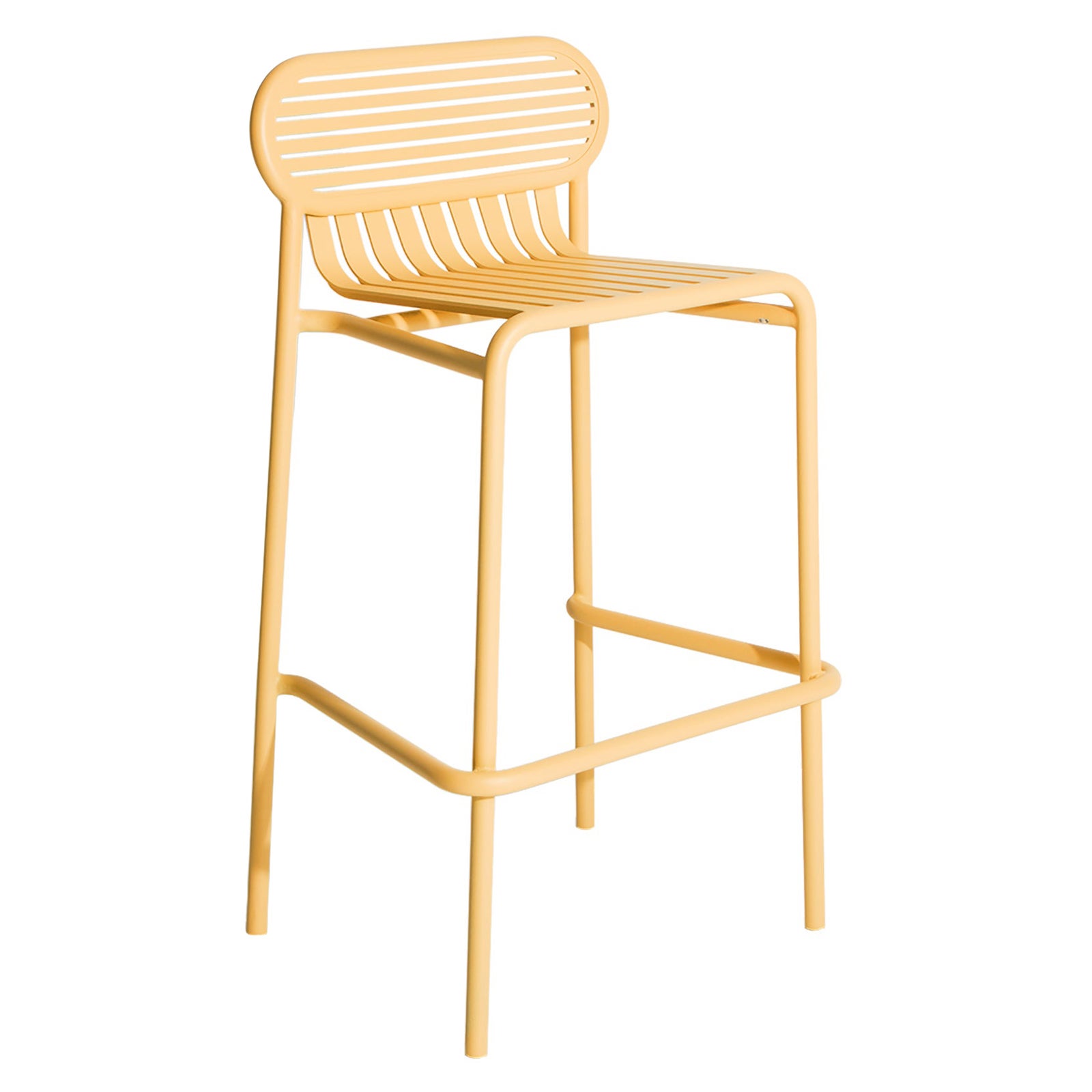 Petite Friture Week-End Bar Stool in Saffron Aluminium by Studio BrichetZiegler