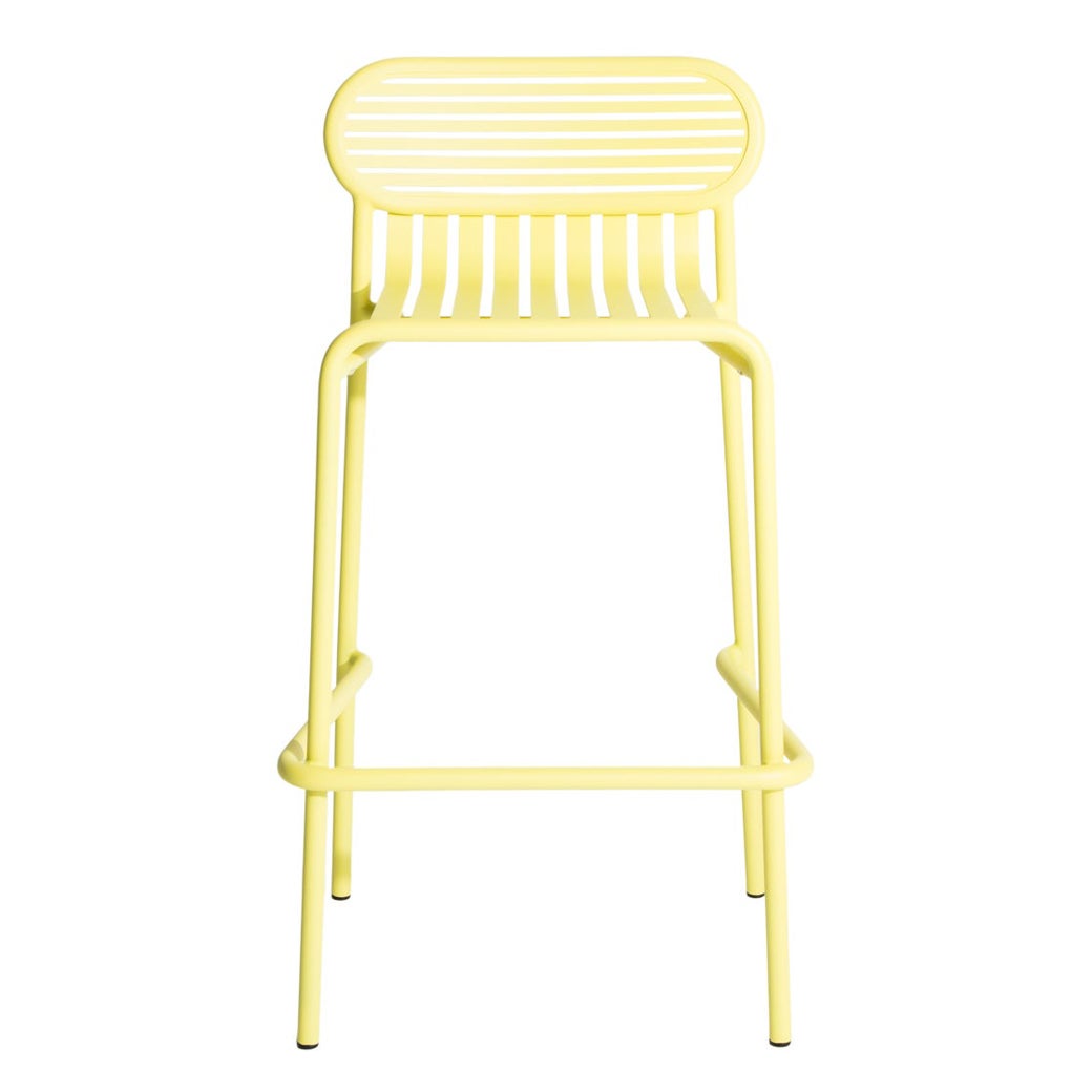 Petite Friture Week-End Bar Stool in Yellow Aluminium by Studio BrichetZiegler