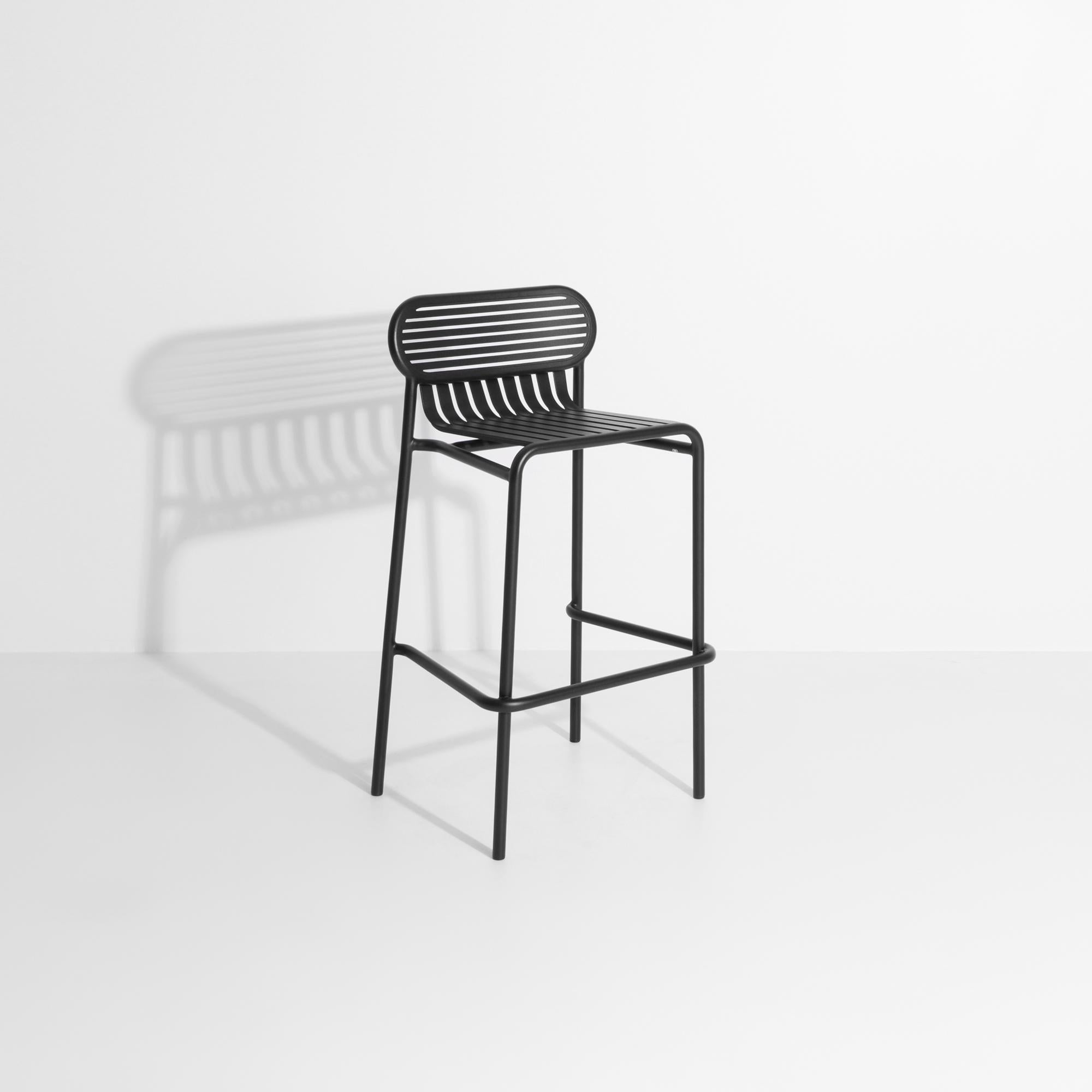 Français PETITE FRITURE Week-end, tabouret de bar, noir, Studio Brichet-Ziegler en vente