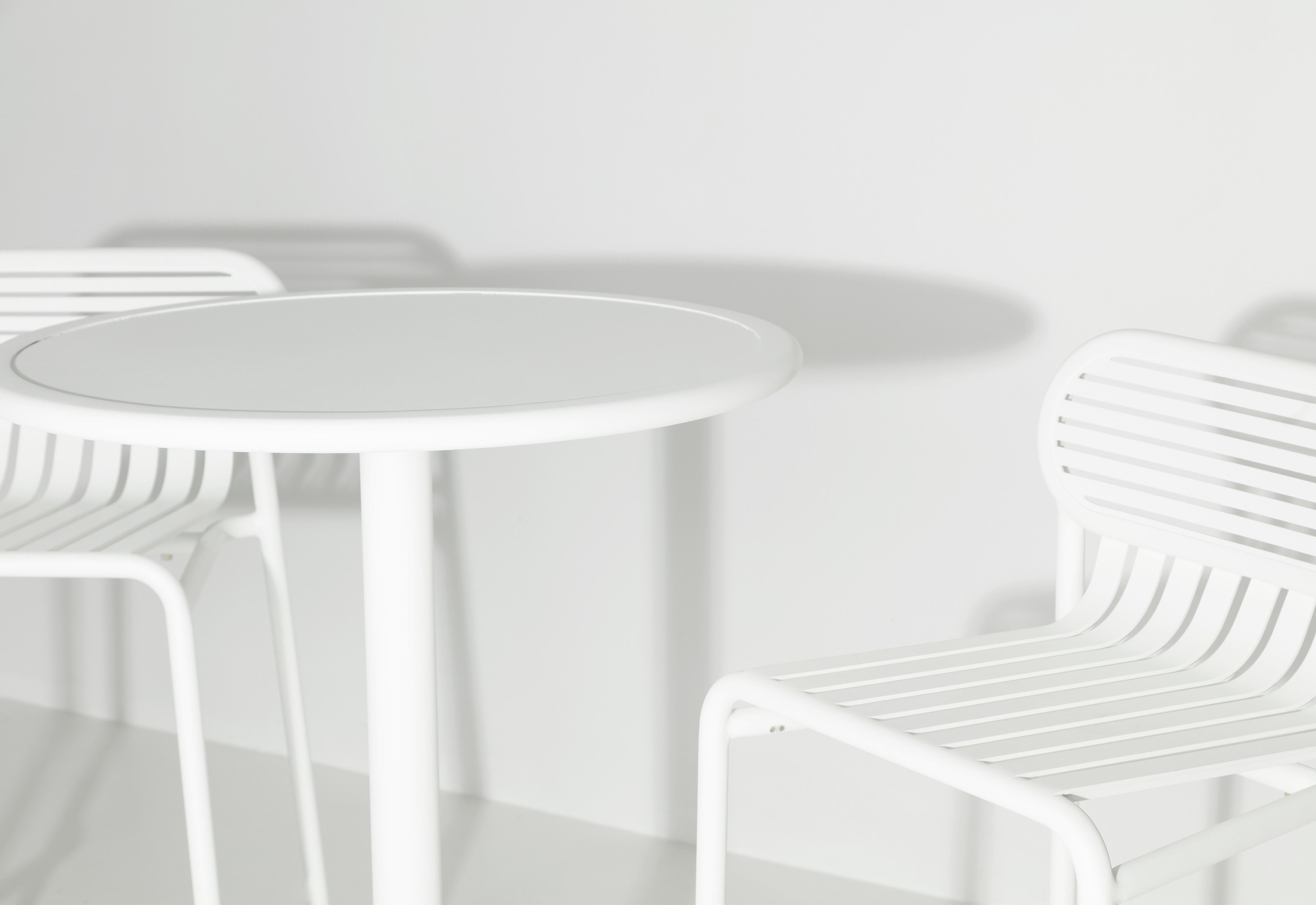 Aluminium Tabouret de bar, blanc, Studio Brichet-ziegler Week-end en vente