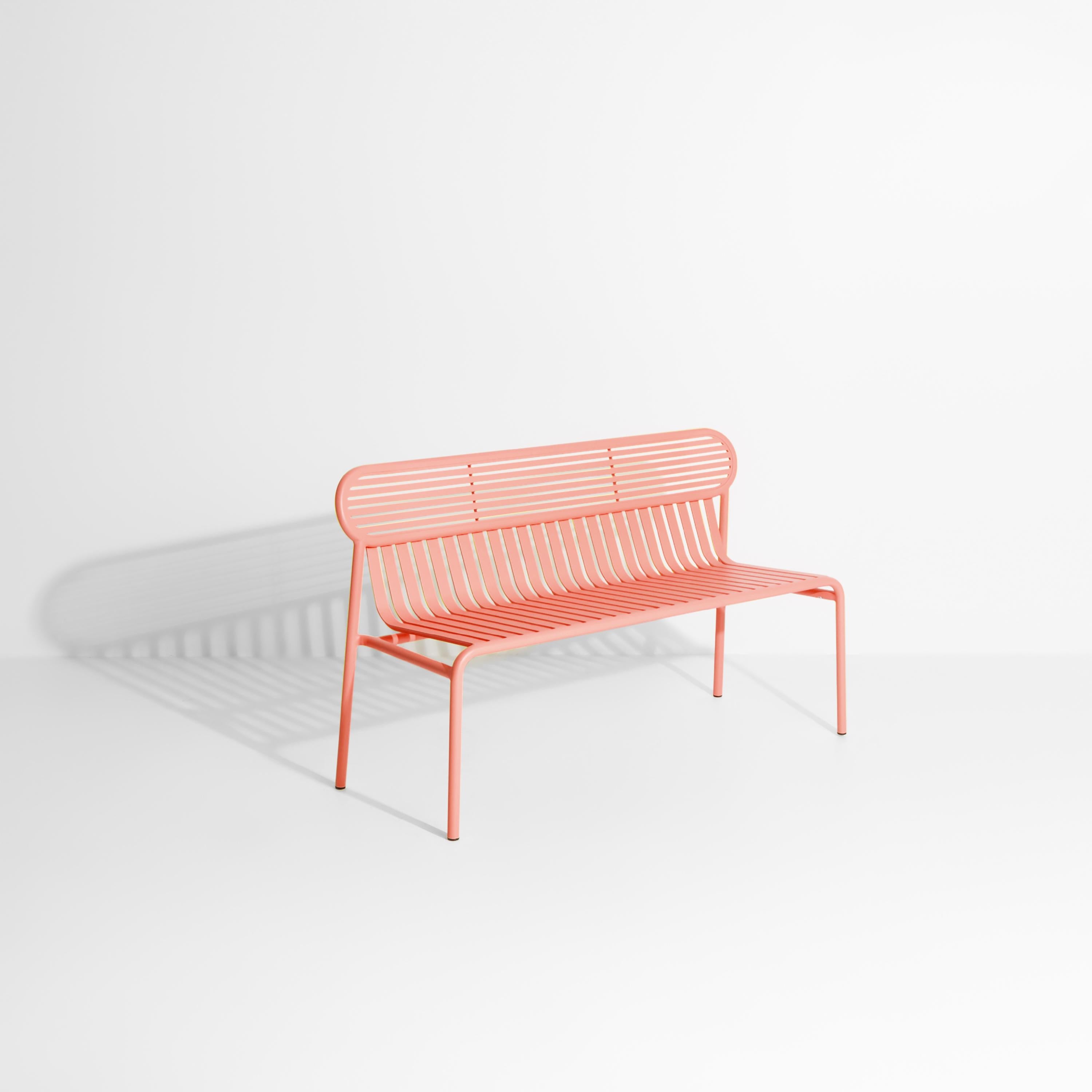 Petite Friture Week-End Bench in Coral Aluminium by Studio BrichetZiegler, 2017

The week-end collection is a full range of outdoor furniture, in aluminium grained epoxy paint, matt finish, that includes 18 functions and 8 colours for the retail